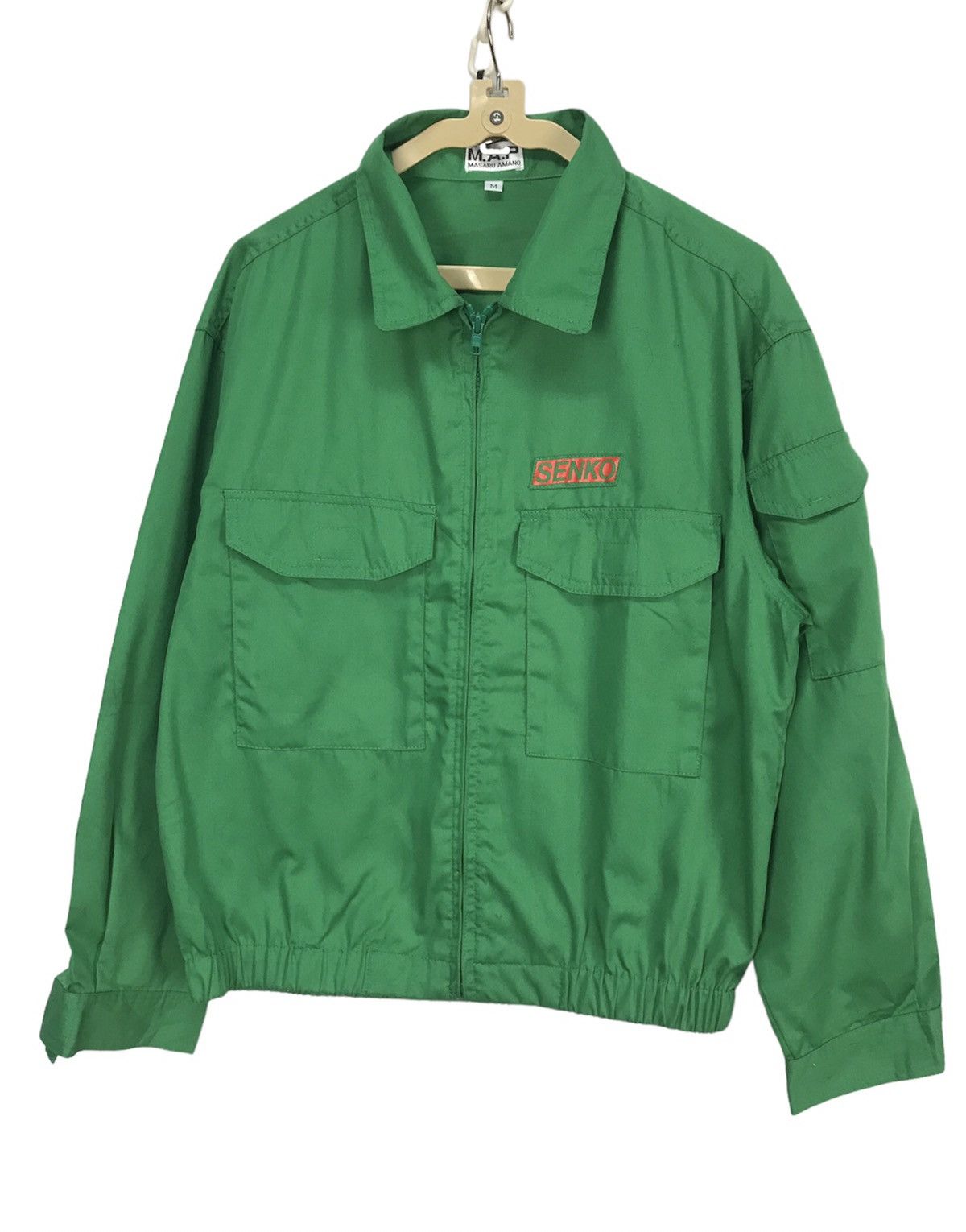 Japanese Brand × Vintage Vintage Senko uniform zipper jacket by m.a.p masaru amano Size US M / EU 48-50 / 2 - 1 Thumbnail