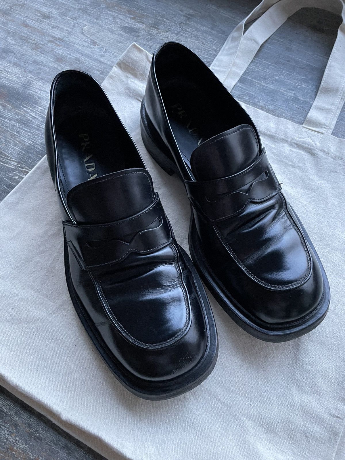Prada Mocassins Prada AW19 Size US 9.5 / EU 42-43 - 1 Thumbnail