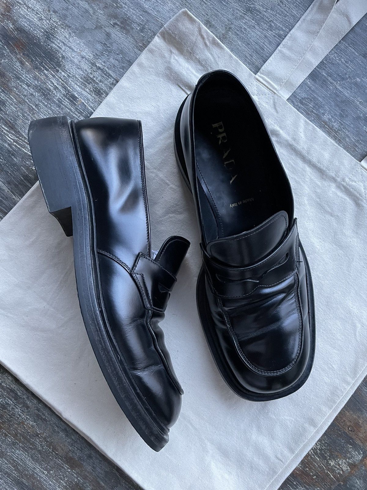 Prada Mocassins Prada AW19 Size US 9.5 / EU 42-43 - 3 Thumbnail
