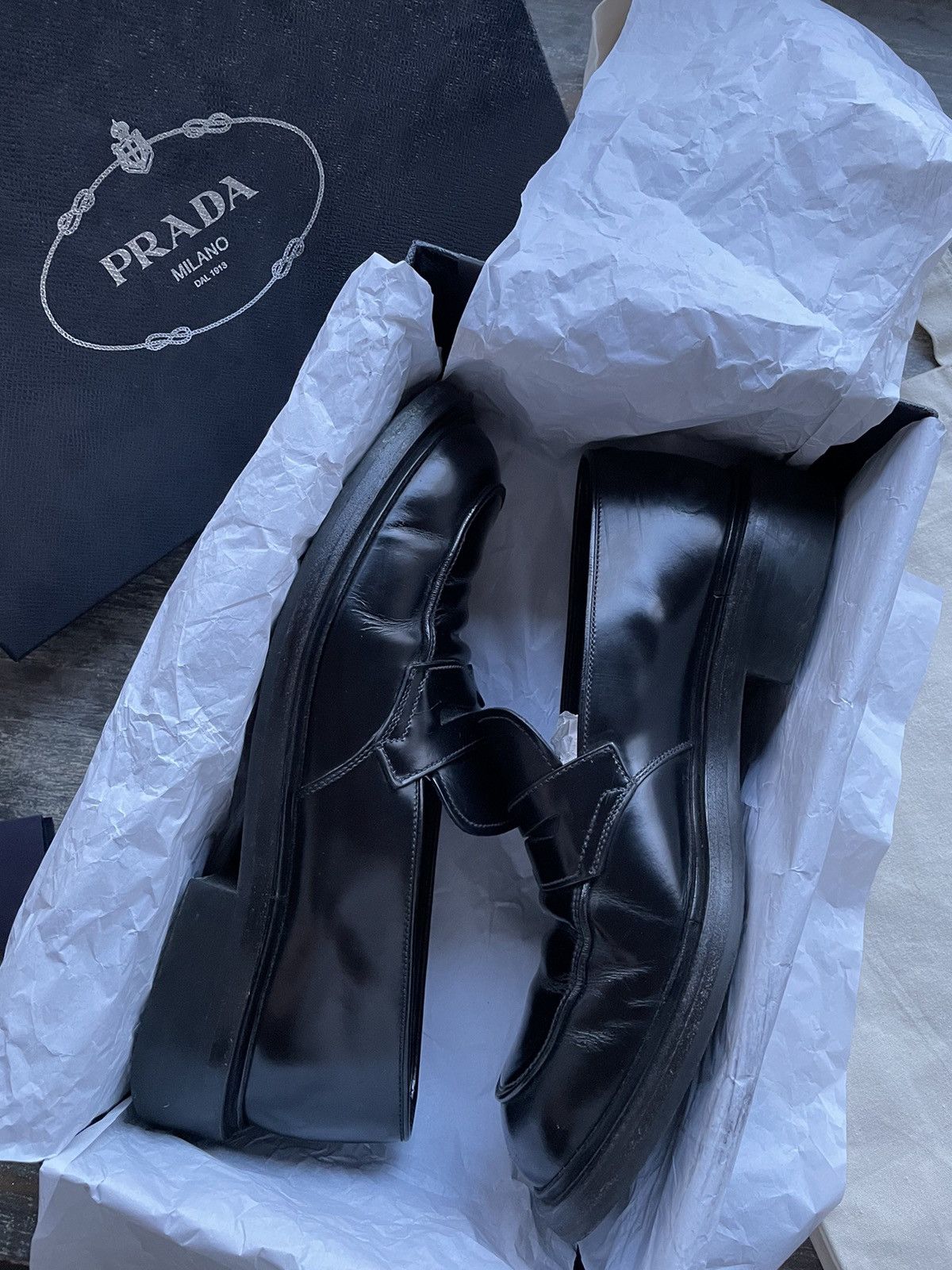 Prada Mocassins Prada AW19 Size US 9.5 / EU 42-43 - 8 Thumbnail