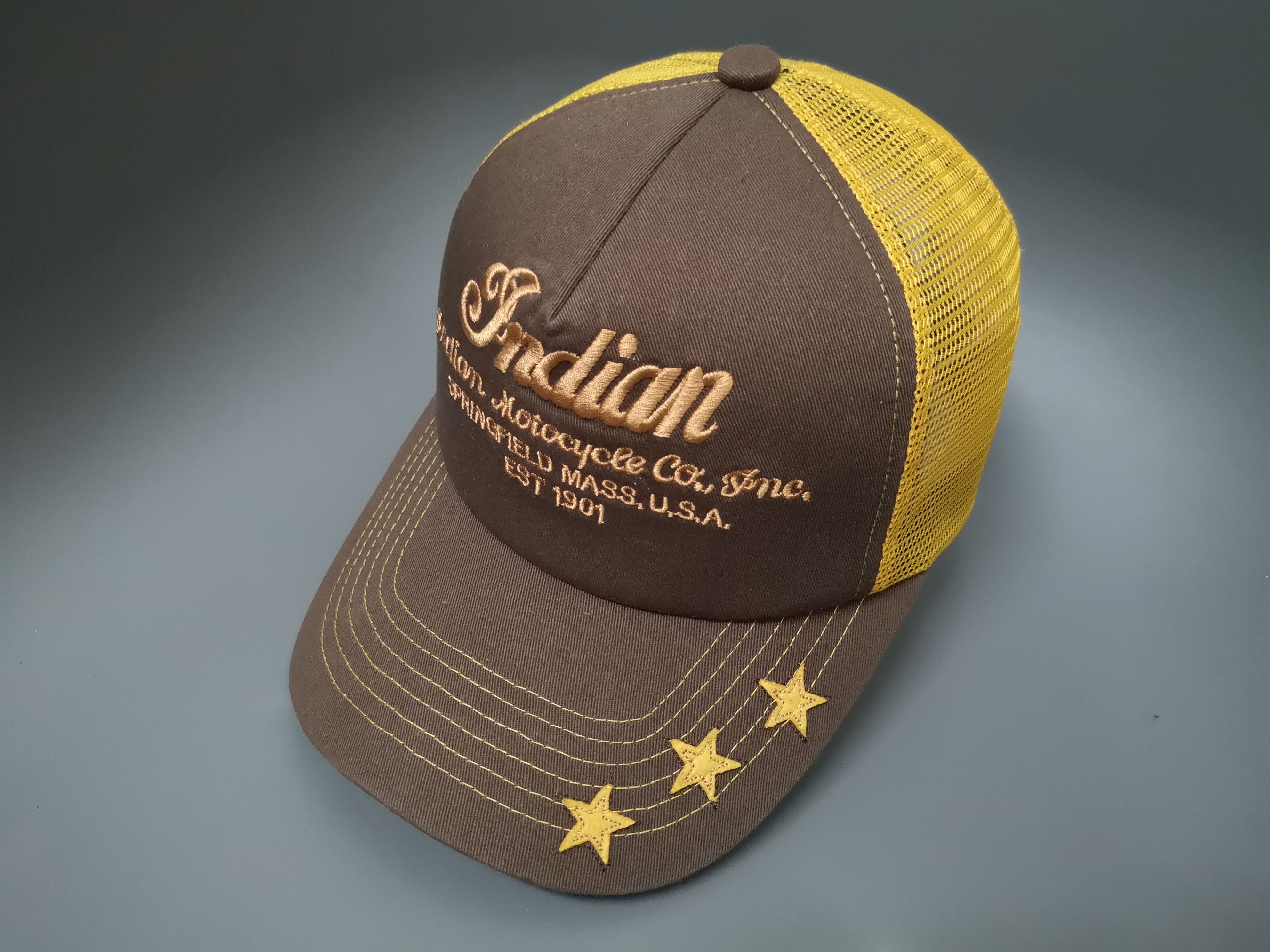 Indian Motorcycle INDIAN MOTORCYCLES TRUCKER SNAPBACK Size ONE SIZE - 5 Thumbnail