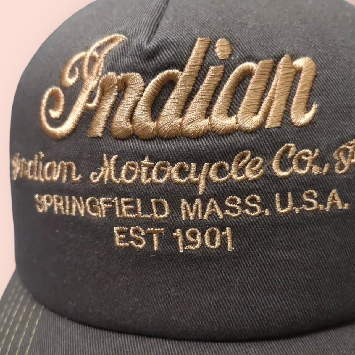 Indian Motorcycle INDIAN MOTORCYCLES TRUCKER SNAPBACK Size ONE SIZE - 4 Thumbnail