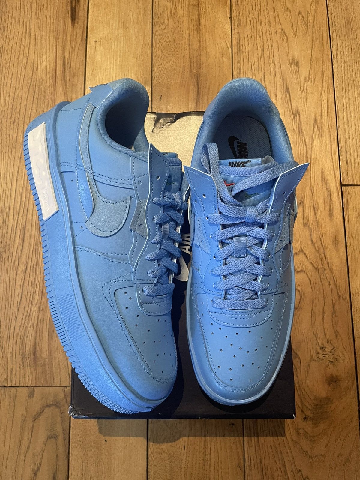 Nike Nike Air Force 1 Fontanka MCA University Blue Size US 10 / EU 43 - 1 Thumbnail