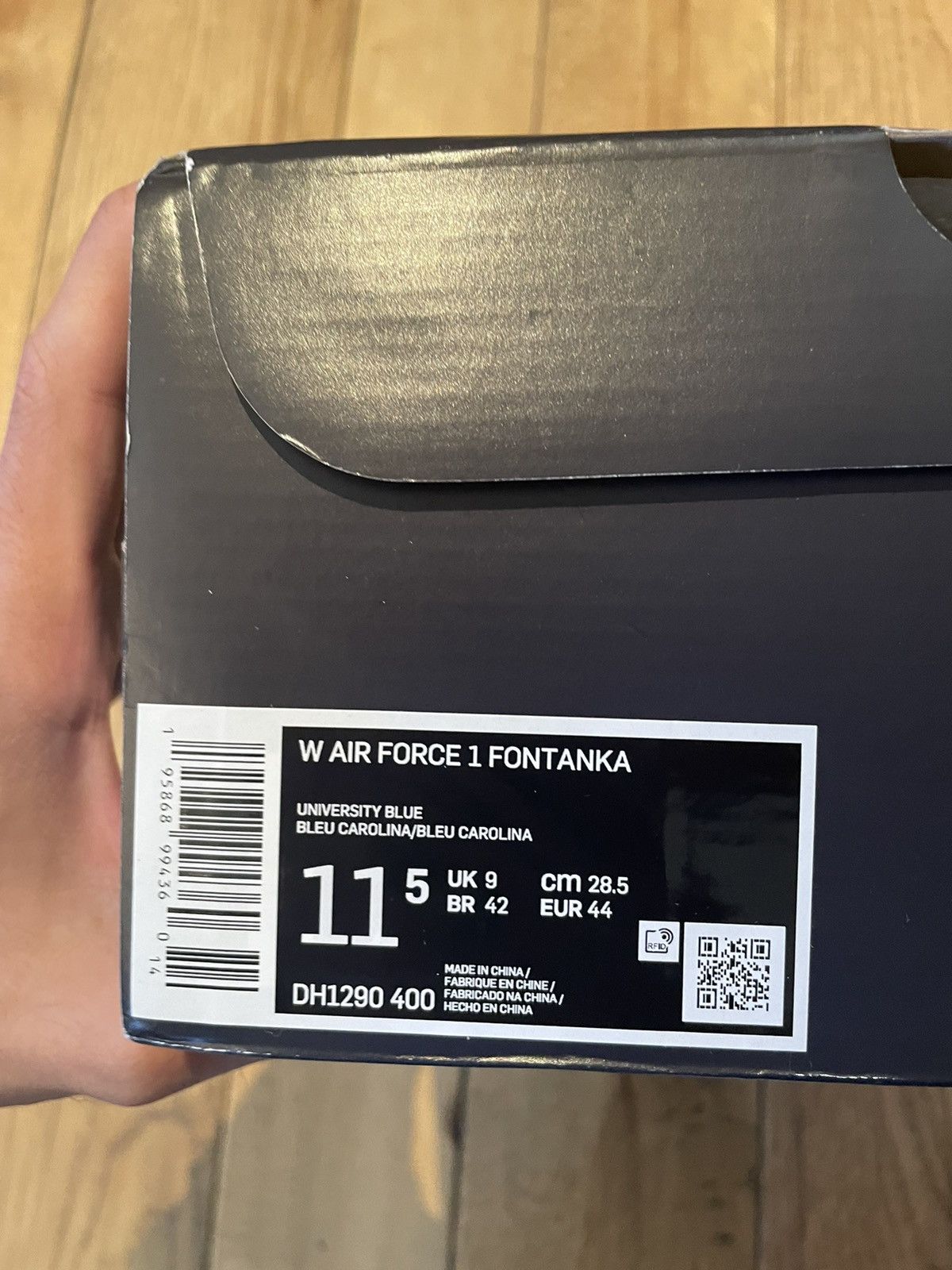 Nike Nike Air Force 1 Fontanka MCA University Blue Size US 10 / EU 43 - 13 Thumbnail