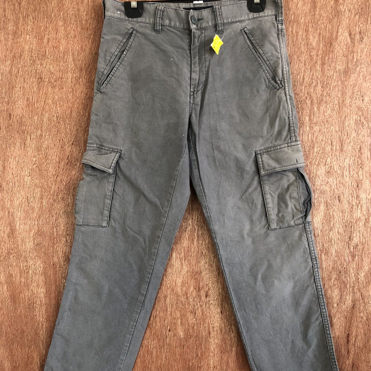 Global Work DL Global Work Grey Multipocket Tactical Cargo Pants #c1124 Size US 28 / EU 44 - 4 Thumbnail