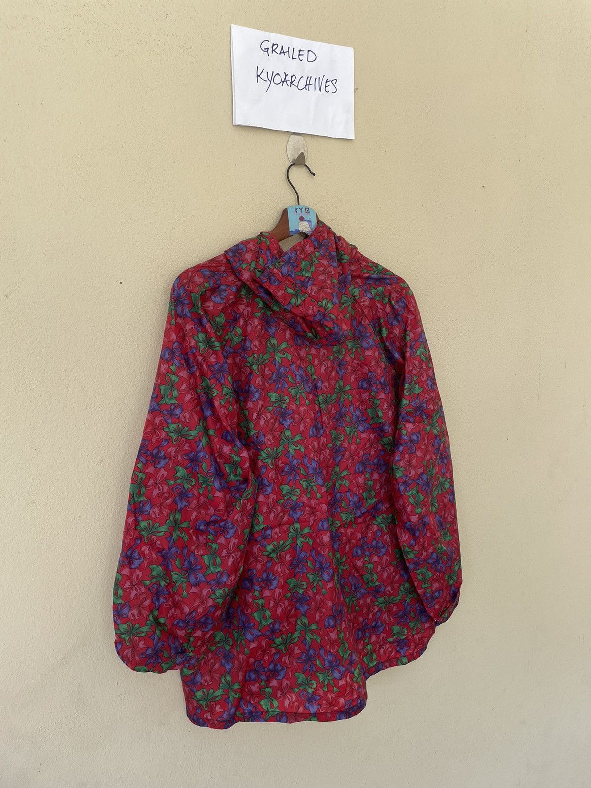 Japanese Brand JAPANESE FLORAL WINDBREAKER Size US L / EU 52-54 / 3 - 4 Thumbnail