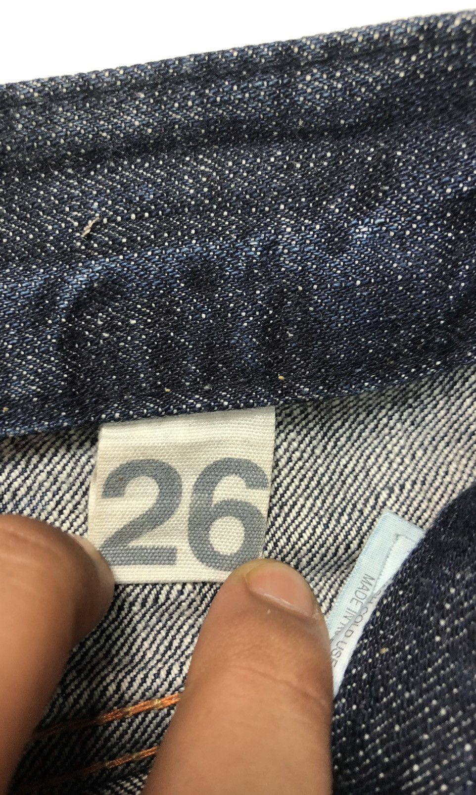 Japanese Brand × Vintage NARA LOLITA DISTRESSED PATCH WORK NICE FADED DESIGN DENIM Size US 30 / EU 46 - 7 Thumbnail