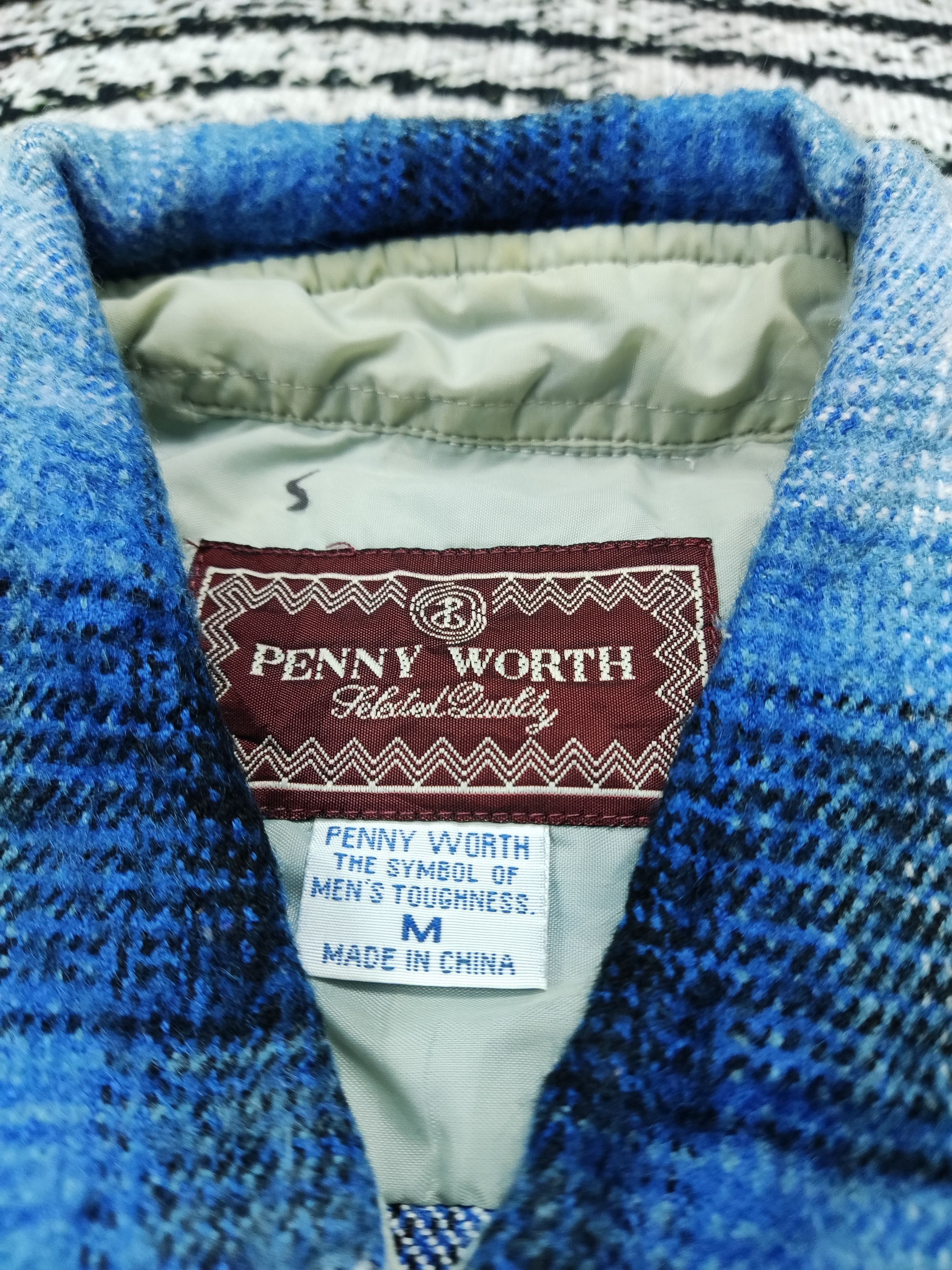 Japanese Brand 🔥Accept Offer🔥Vintage penny worth wool flannel shirt Size US M / EU 48-50 / 2 - 4 Thumbnail