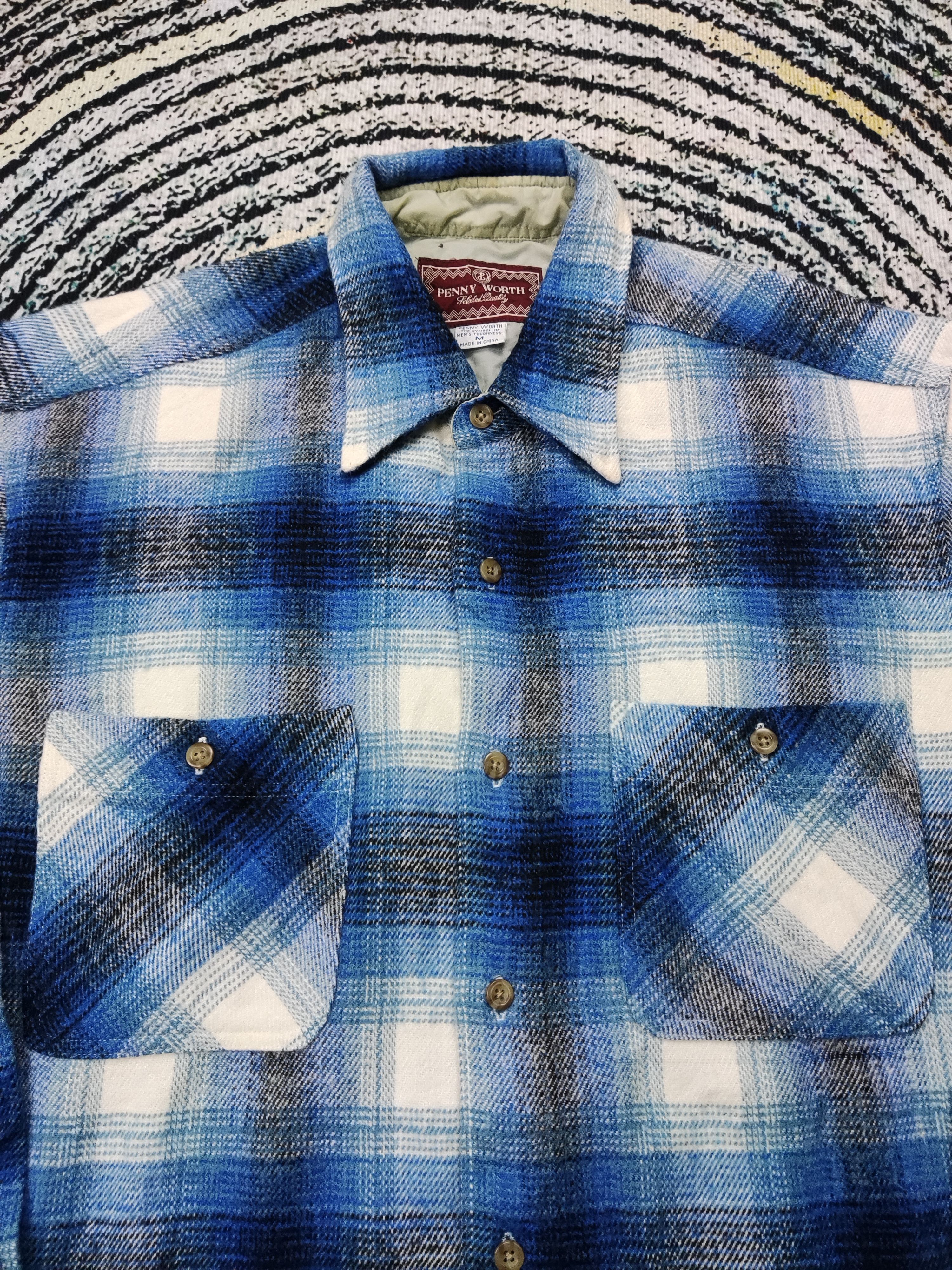 Japanese Brand 🔥Accept Offer🔥Vintage penny worth wool flannel shirt Size US M / EU 48-50 / 2 - 3 Thumbnail