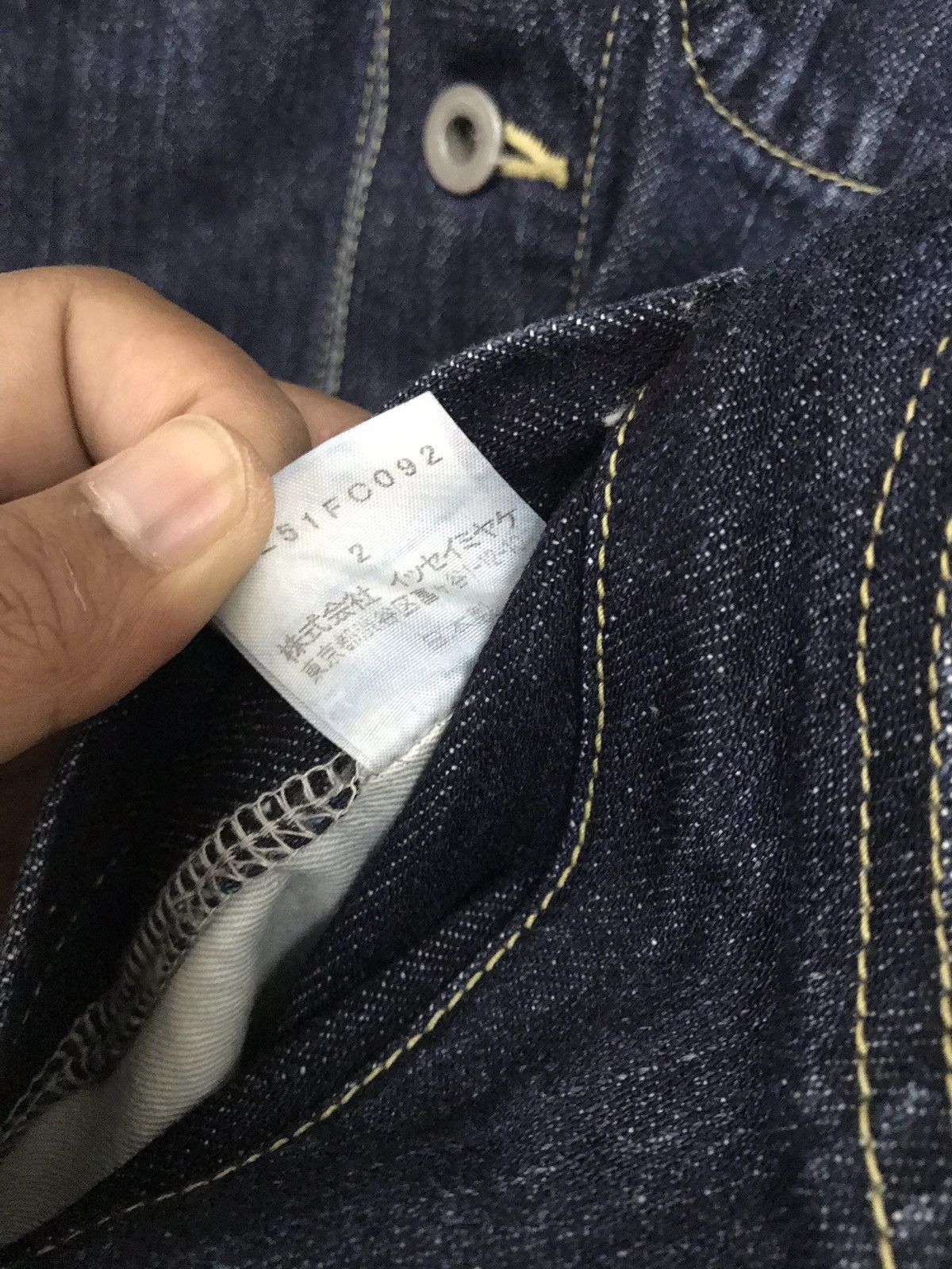 Issey Miyake ISSEY MIYAKE PAINTED DENIM JACKET RARE Size US M / EU 48-50 / 2 - 7 Thumbnail