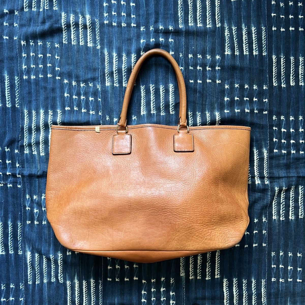 image of Visvim Fr Homer Tote L in Light Brown, Men's