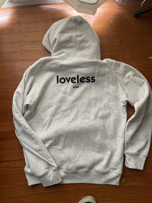 Supreme best sale loveless hoodie