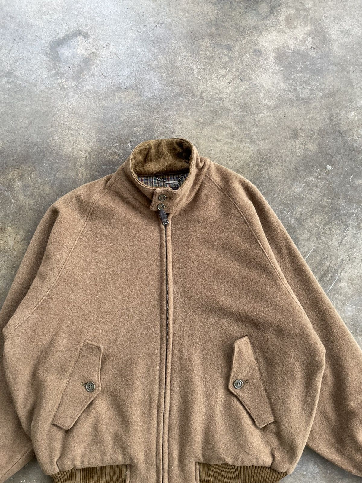 Japanese Brand × Vintage GULK HOMME CASHMERE BOMBER Size US L / EU 52-54 / 3 - 2 Thumbnail