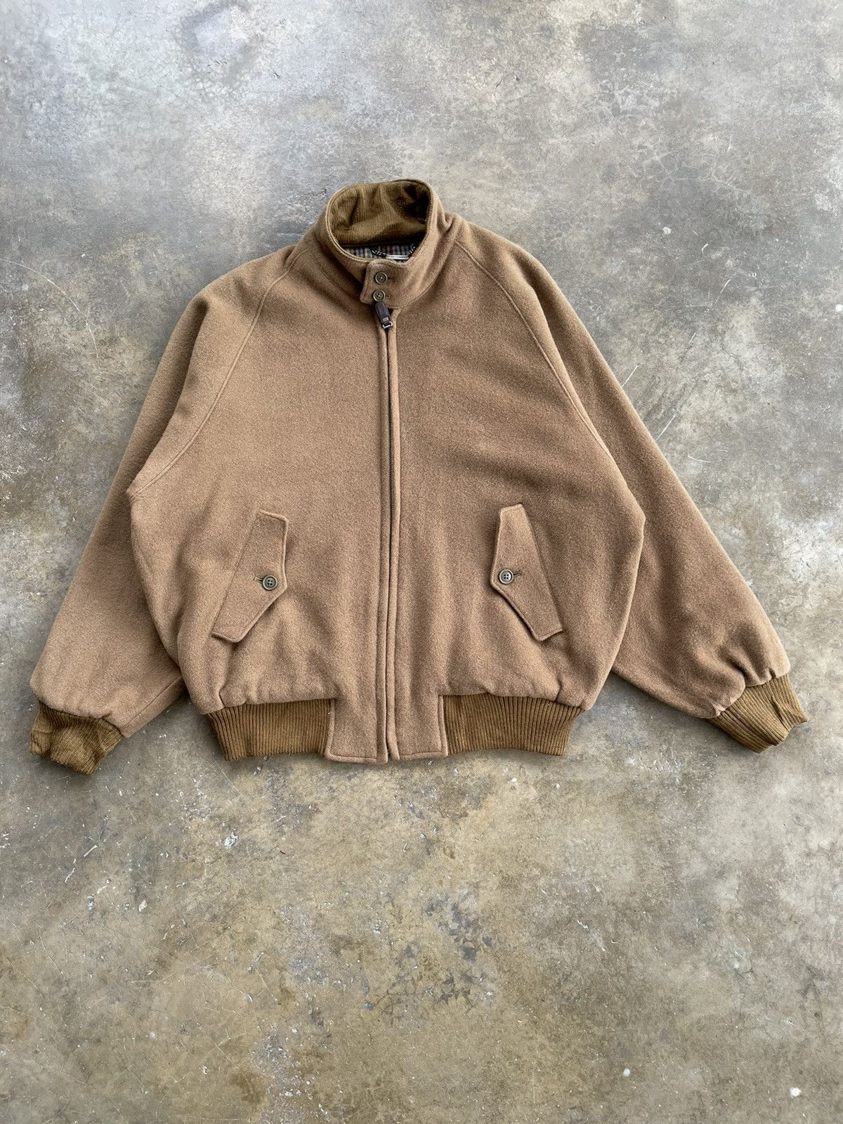 Japanese Brand × Vintage GULK HOMME CASHMERE BOMBER Size US L / EU 52-54 / 3 - 1 Thumbnail