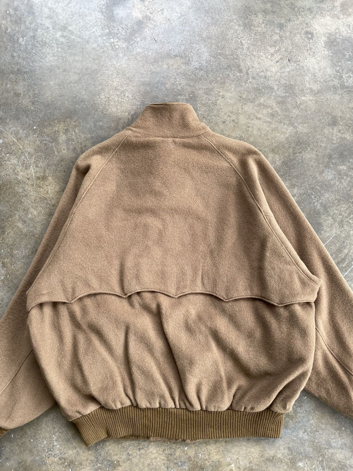 Japanese Brand × Vintage GULK HOMME CASHMERE BOMBER Size US L / EU 52-54 / 3 - 4 Thumbnail