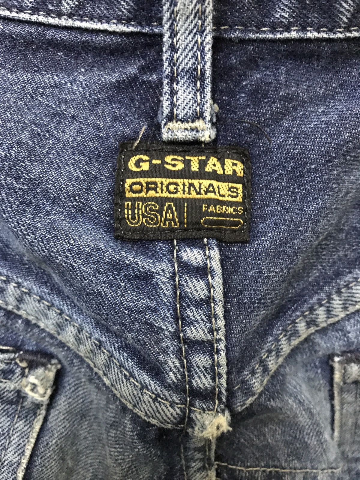 G-Star BIKER JEANS DESIGN Size US 30 / EU 46 - 3 Thumbnail