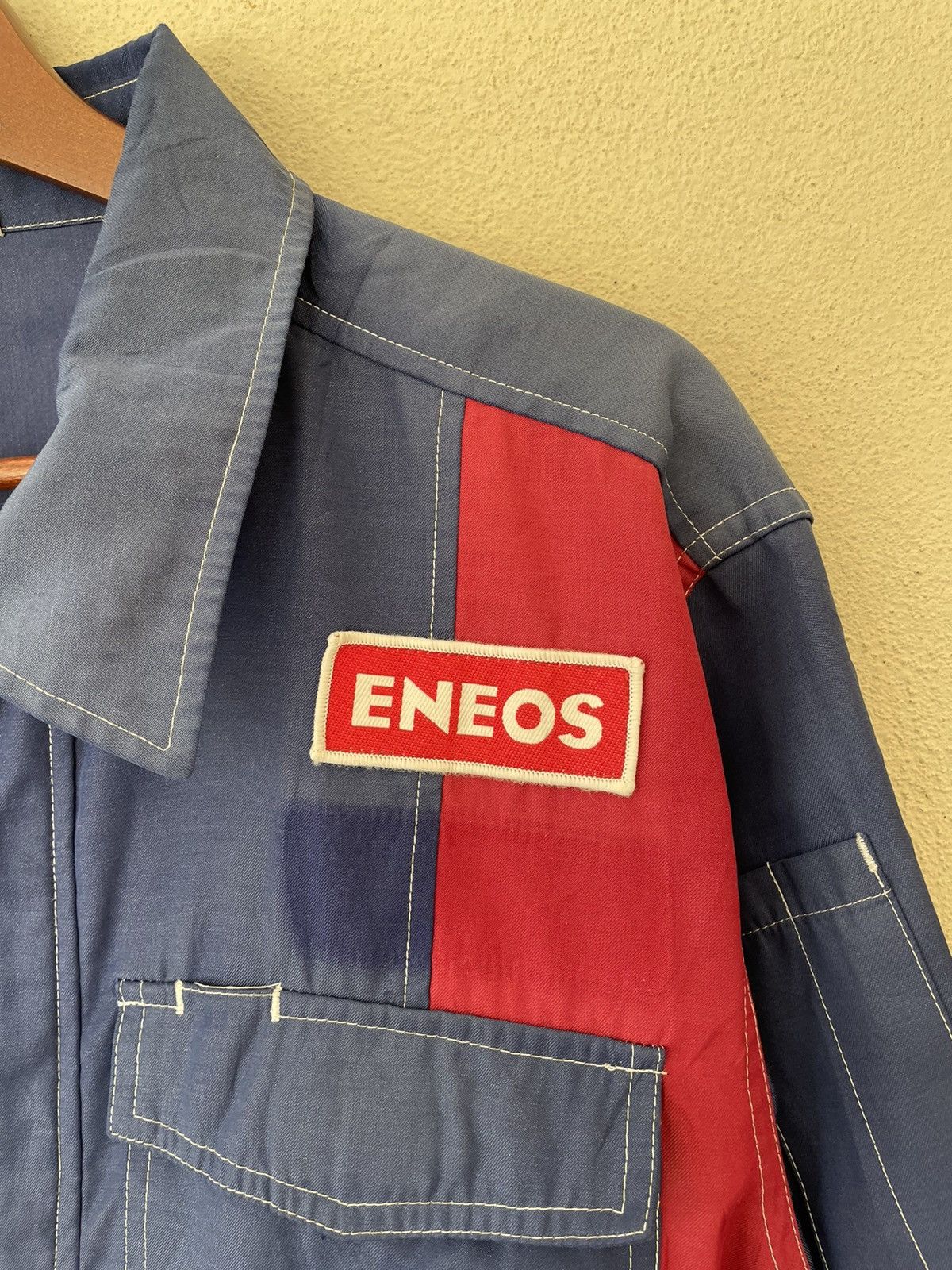 Japanese Brand × Vintage VINTAGE ENEOS x INITIAL D COVERALL Size US M / EU 48-50 / 2 - 6 Thumbnail