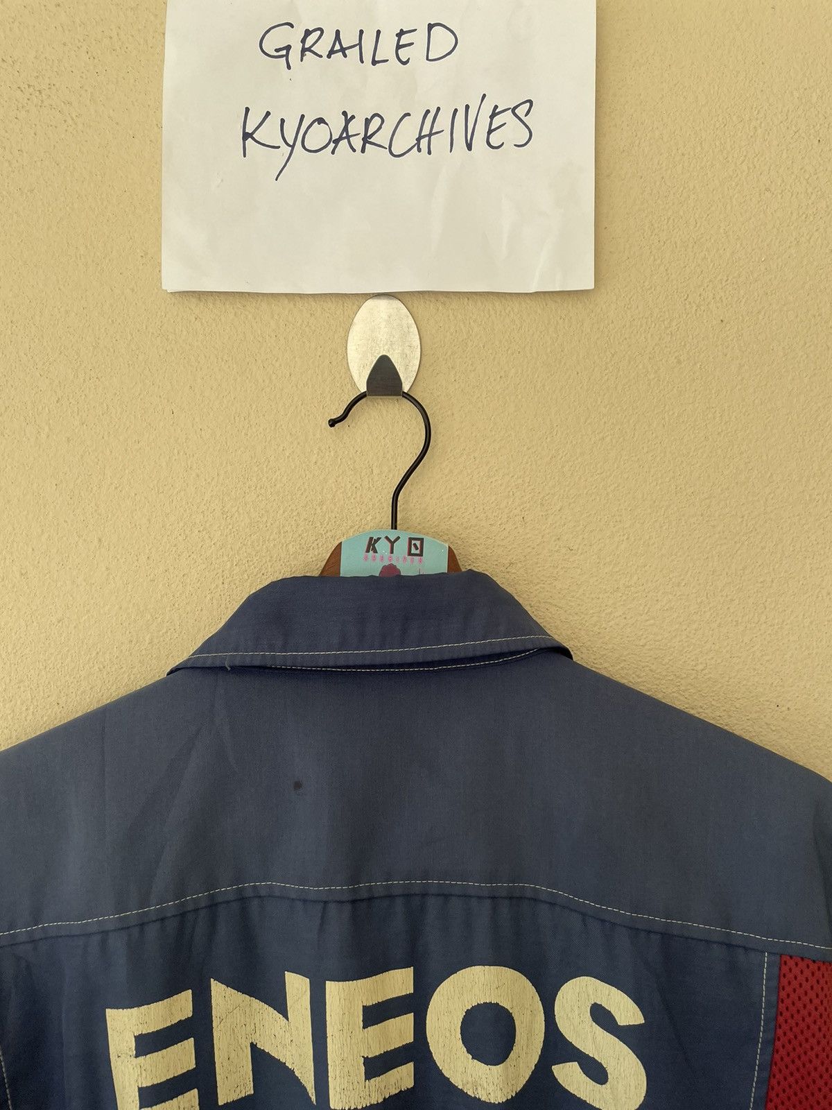 Japanese Brand × Vintage VINTAGE ENEOS x INITIAL D COVERALL Size US M / EU 48-50 / 2 - 10 Thumbnail