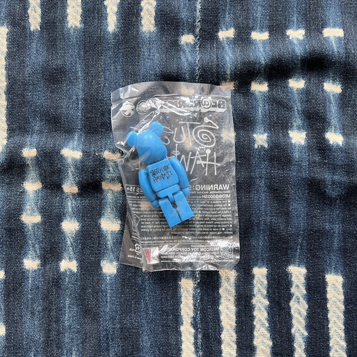 Medicom Toy Stussy Surfman Hawaii 100% Bearbrick Size ONE SIZE - 3 Thumbnail
