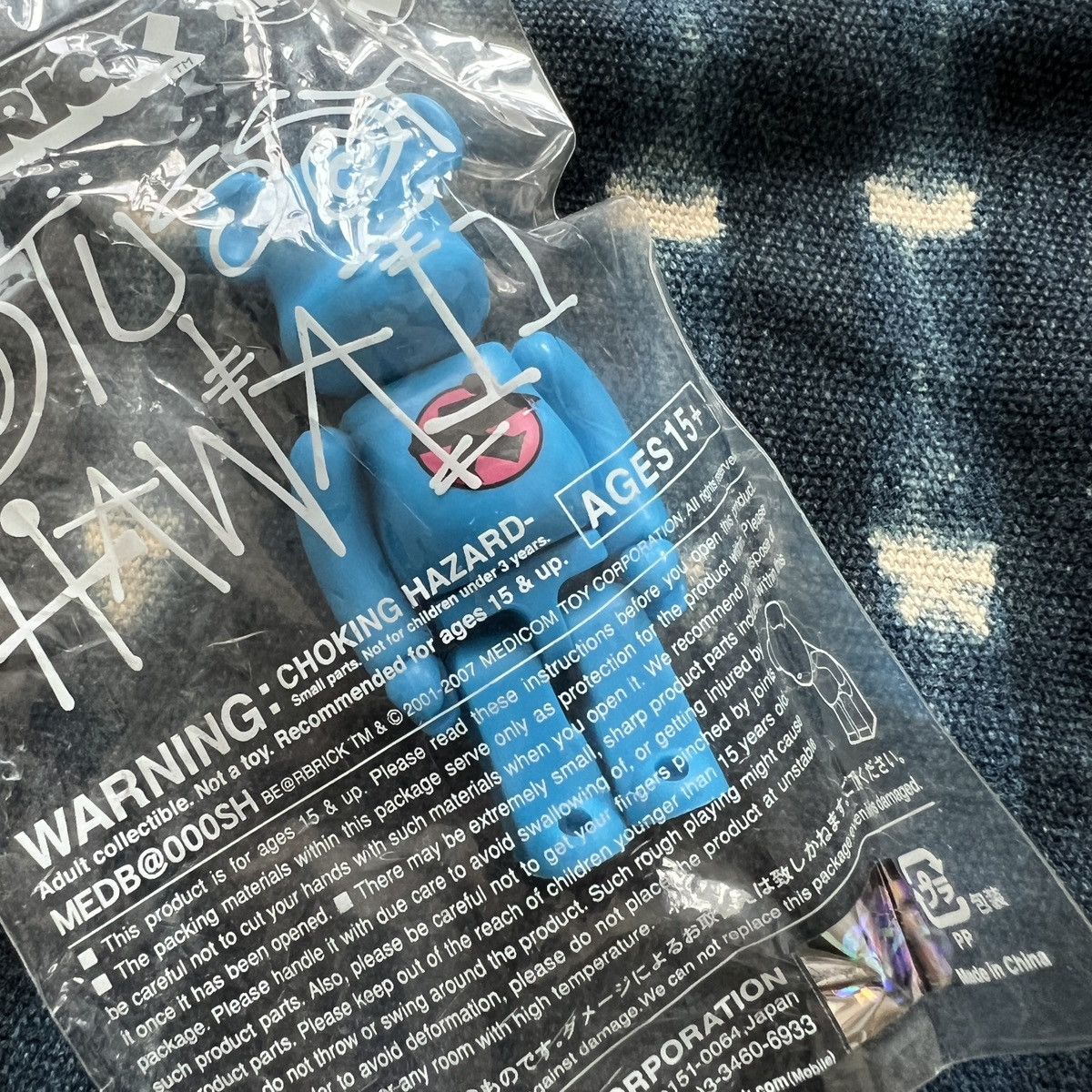 Medicom Toy Stussy Surfman Hawaii 100% Bearbrick Size ONE SIZE - 4 Thumbnail