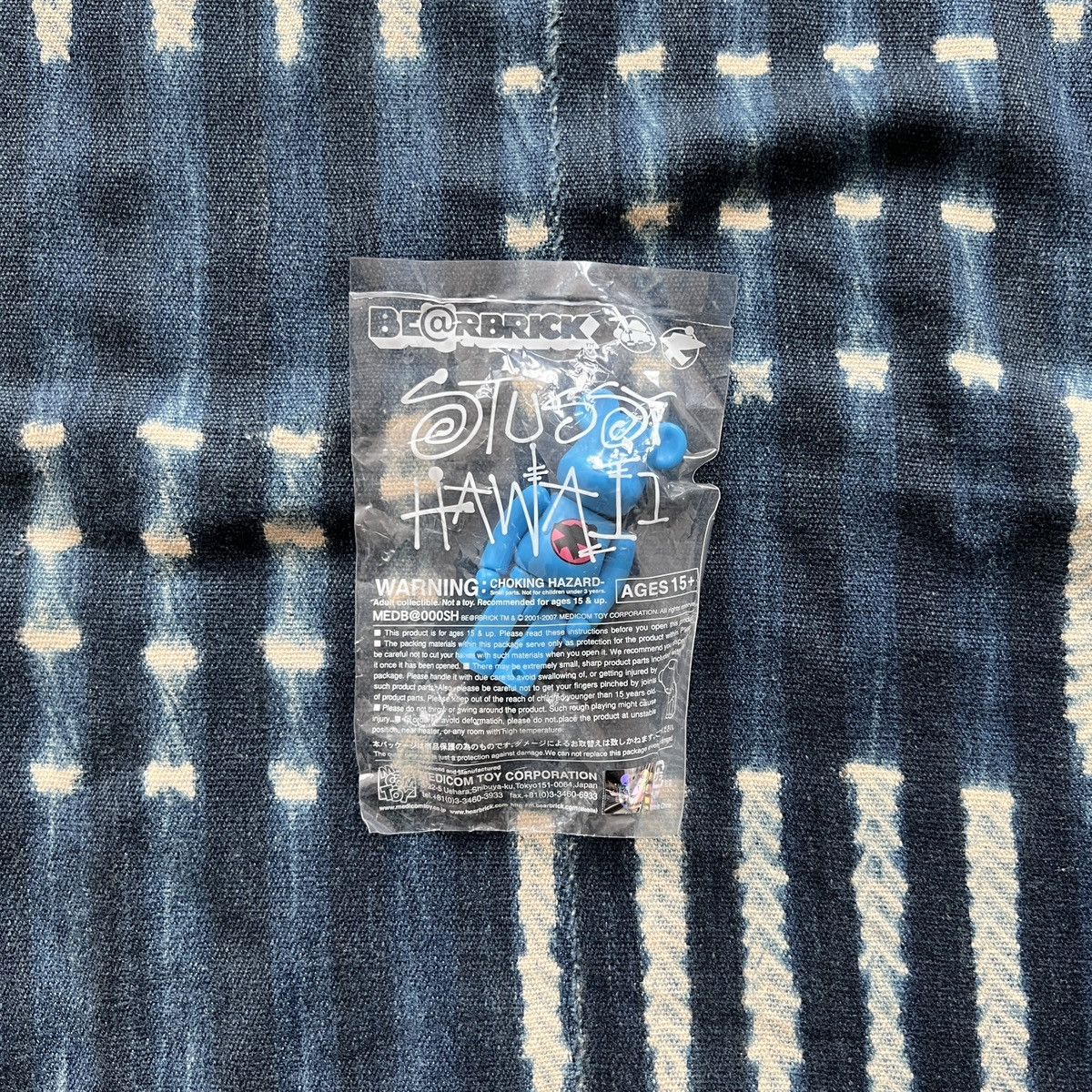Medicom Toy Stussy Surfman Hawaii 100% Bearbrick Size ONE SIZE - 2 Thumbnail