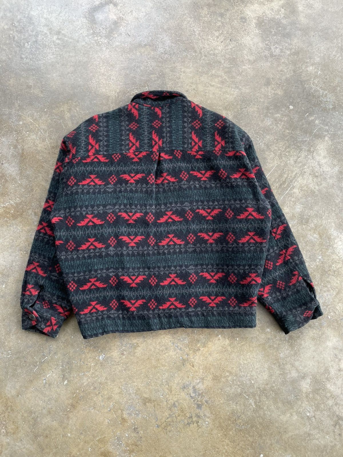 Japanese Brand × Vintage ARTIFACT PROG CREST AZTEC JACKET Size US L / EU 52-54 / 3 - 3 Thumbnail