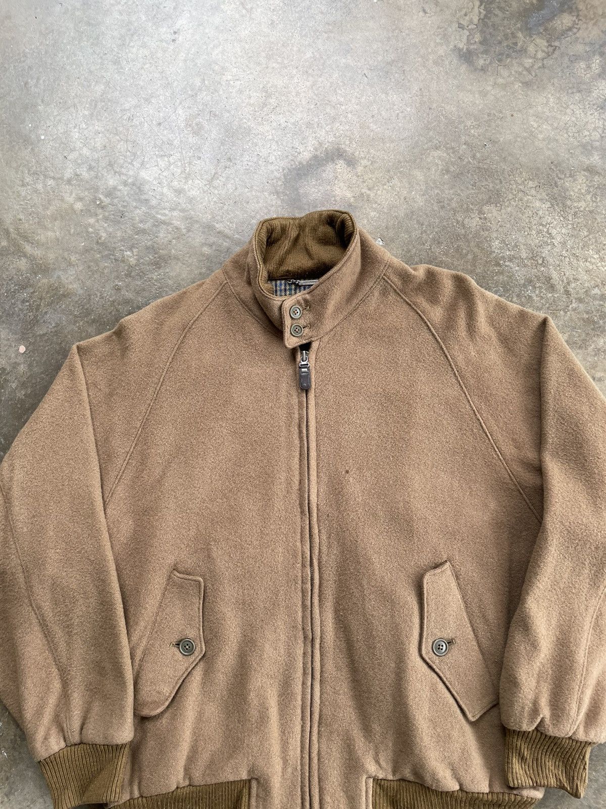 Japanese Brand × Vintage VINTAGE GULK HOMME CASHMERE BOMBER Size US L / EU 52-54 / 3 - 2 Thumbnail