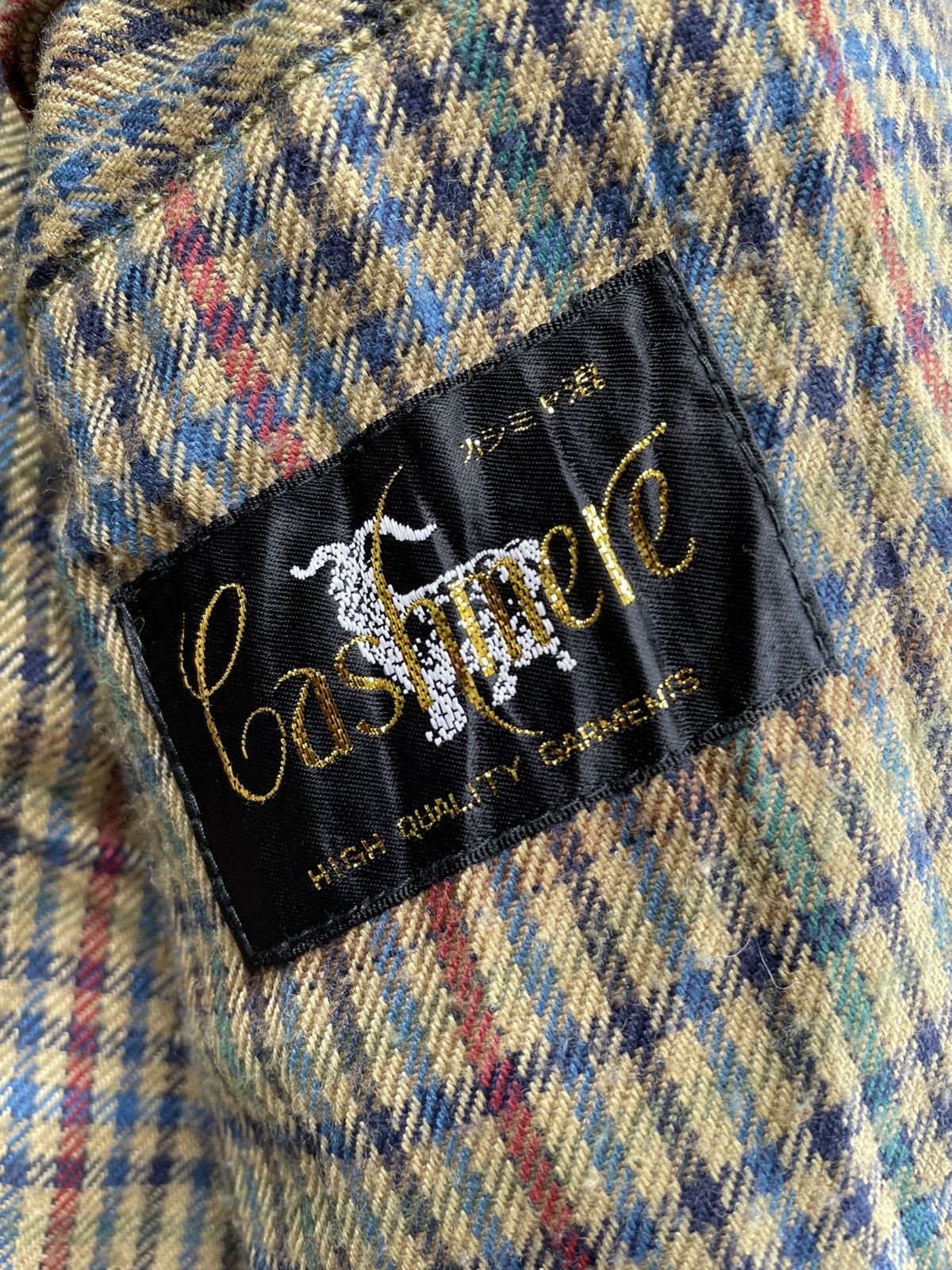 Japanese Brand × Vintage VINTAGE GULK HOMME CASHMERE BOMBER Size US L / EU 52-54 / 3 - 7 Thumbnail