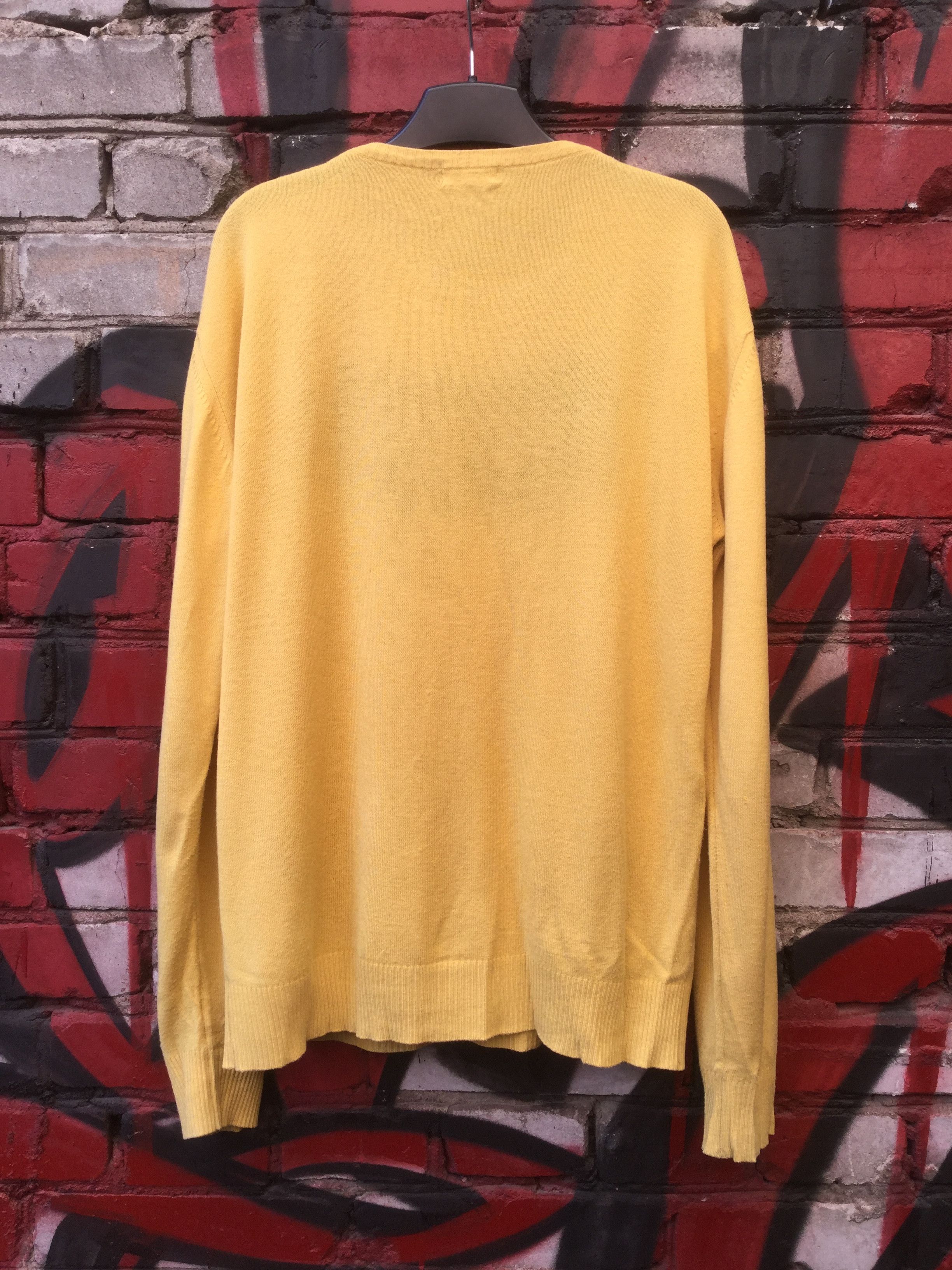 Other Razor blade yellow sweater.Like Beirendonck or Willhelm Size US S / EU 44-46 / 1 - 2 Thumbnail