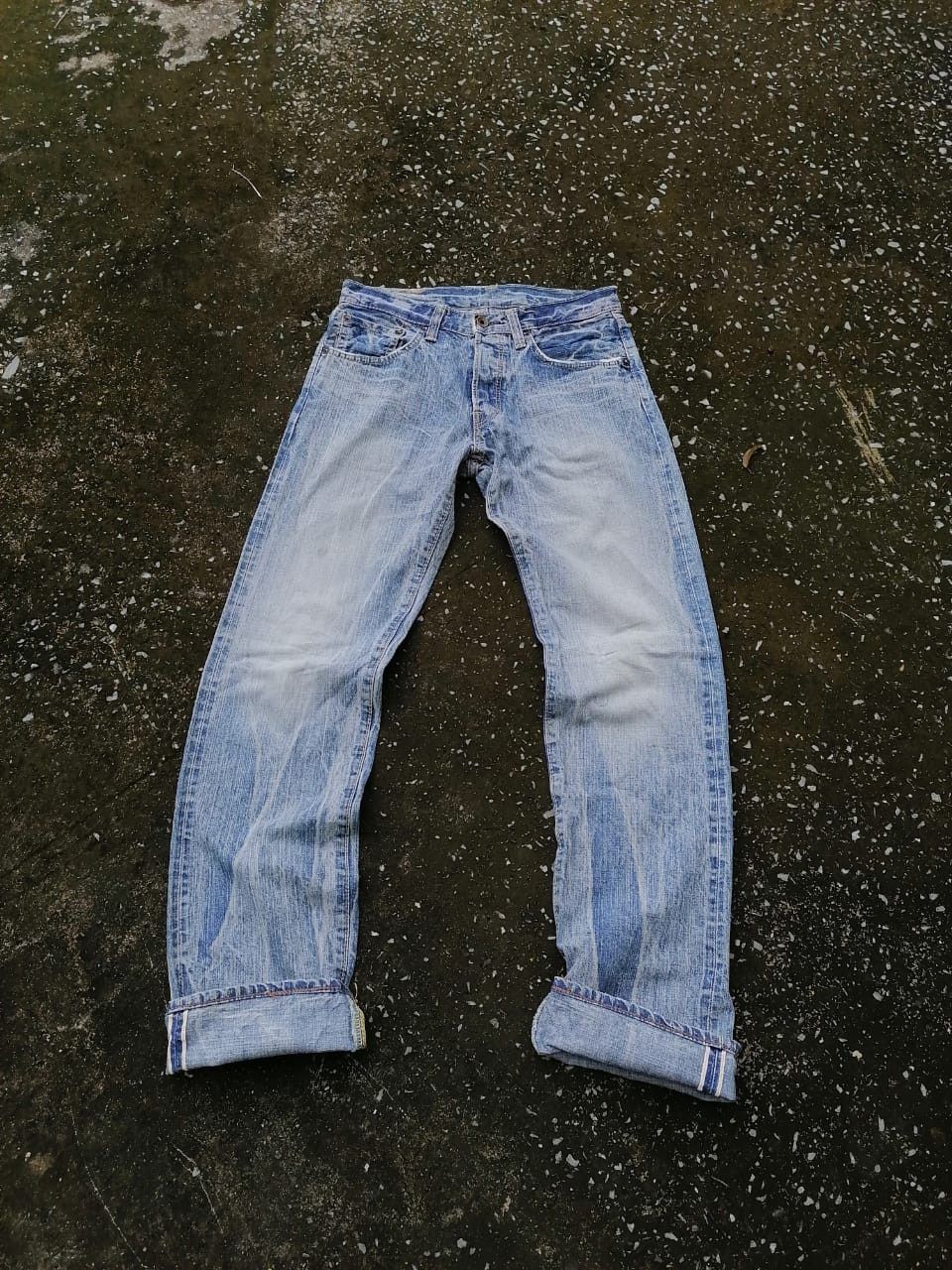 Edwin × Japanese Brand Edwin 505BXX Made In Japan Selvedge Denim Jeans Size US 30 / EU 46 - 1 Thumbnail