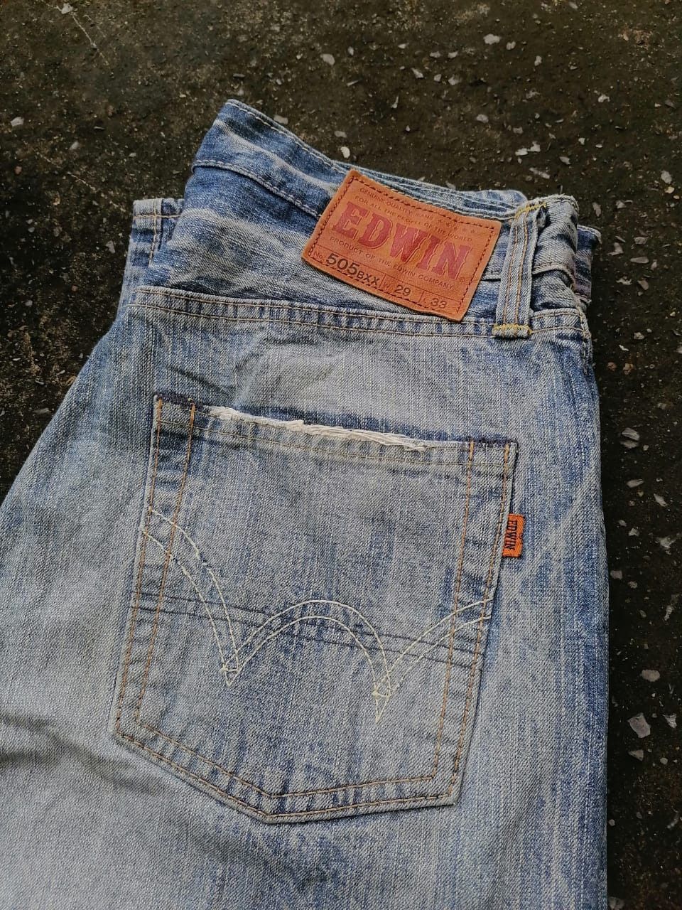 Edwin × Japanese Brand Edwin 505BXX Made In Japan Selvedge Denim Jeans Size US 30 / EU 46 - 3 Thumbnail