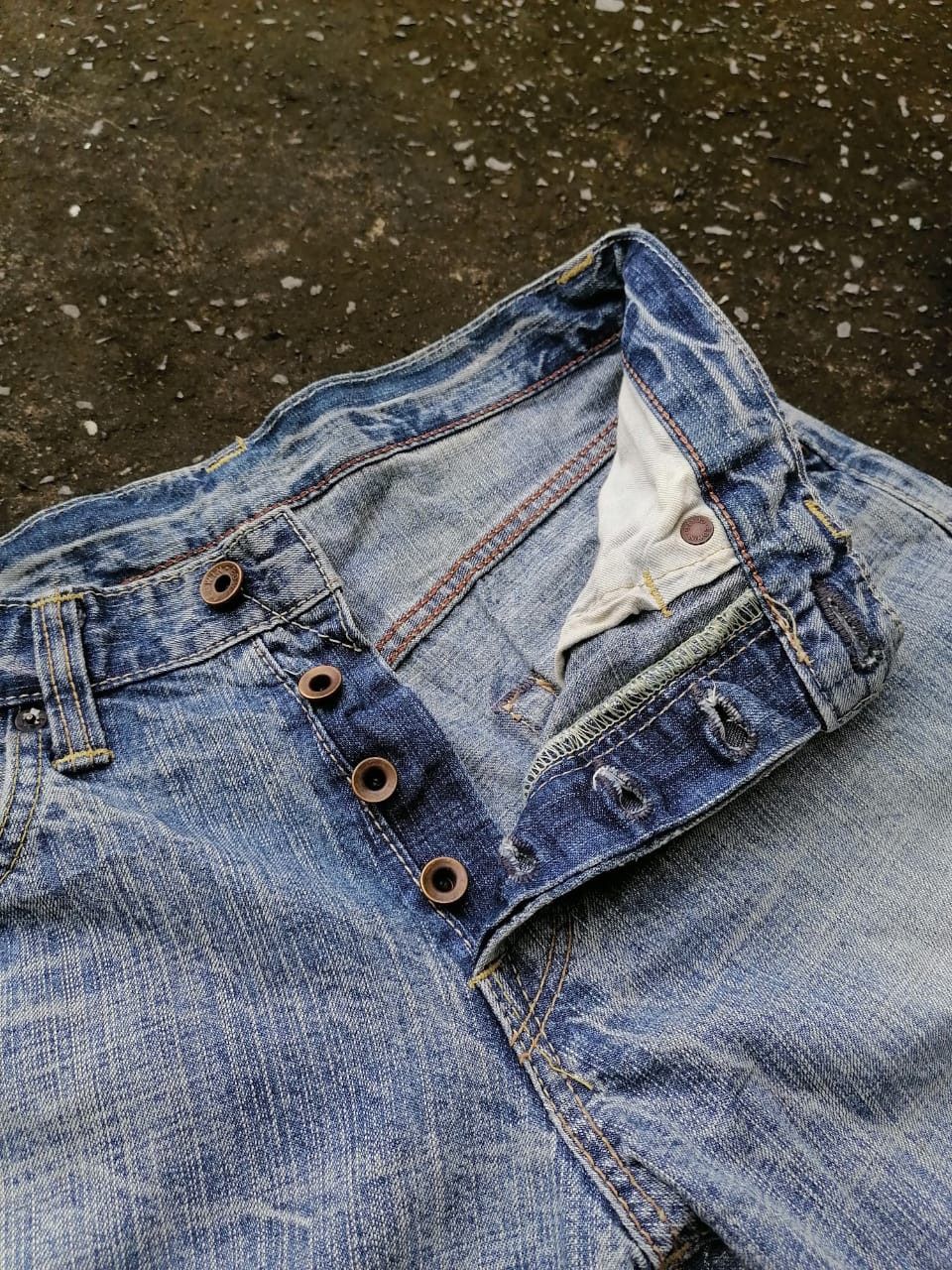 Edwin × Japanese Brand Edwin 505BXX Made In Japan Selvedge Denim Jeans Size US 30 / EU 46 - 2 Thumbnail