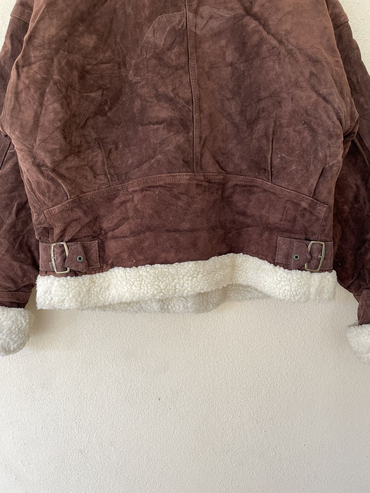 Vintage VINTAGE KEINS SHEARLING LEATHER JACKET Size US M / EU 48-50 / 2 - 11 Thumbnail