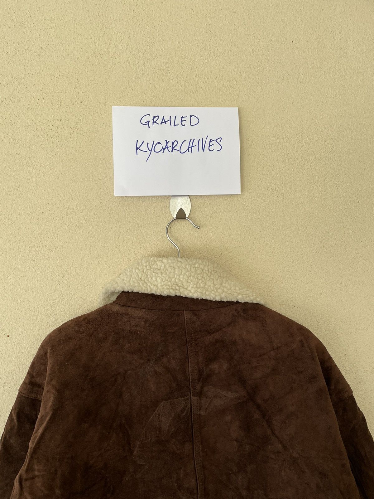 Vintage VINTAGE KEINS SHEARLING LEATHER JACKET Size US M / EU 48-50 / 2 - 6 Thumbnail