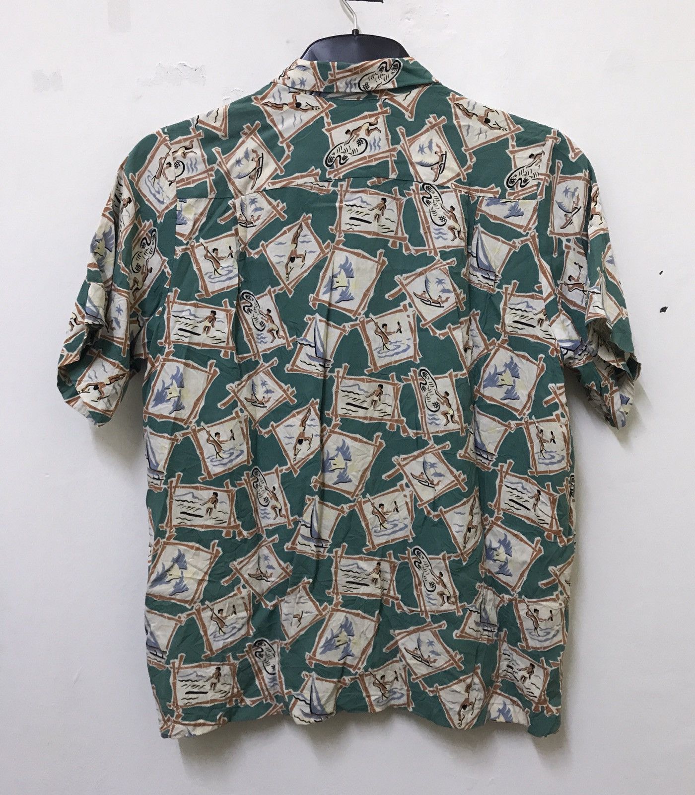 Reyn Spooner HAWAIIAN SUMMER SHIRT RAYON Size US XL / EU 56 / 4 - 2 Thumbnail