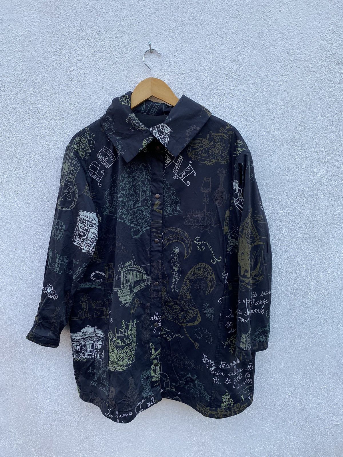 Japanese Brand Portugal artwort ovp trench coat Size US L / EU 52-54 / 3 - 1 Thumbnail