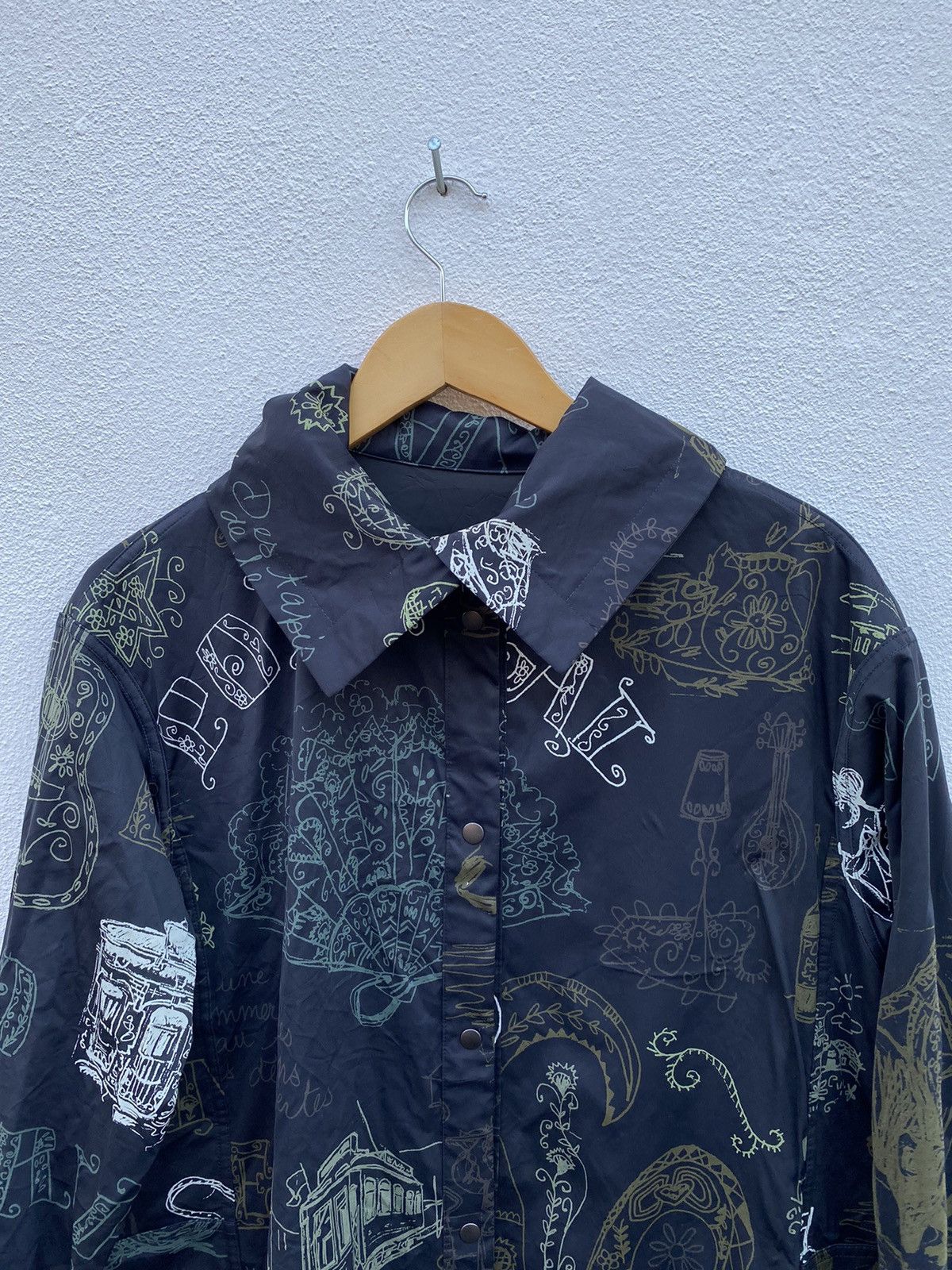 Japanese Brand Portugal artwort ovp trench coat Size US L / EU 52-54 / 3 - 3 Thumbnail