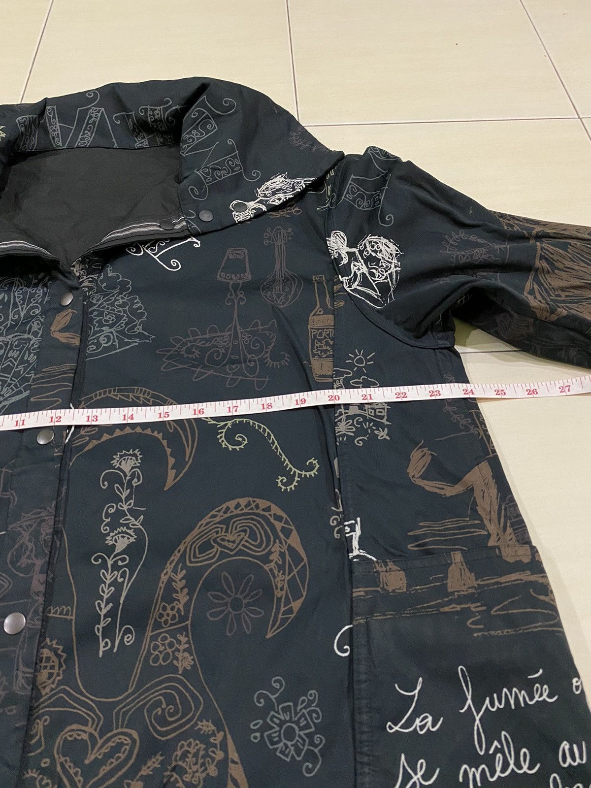 Japanese Brand Portugal artwort ovp trench coat Size US L / EU 52-54 / 3 - 11 Thumbnail