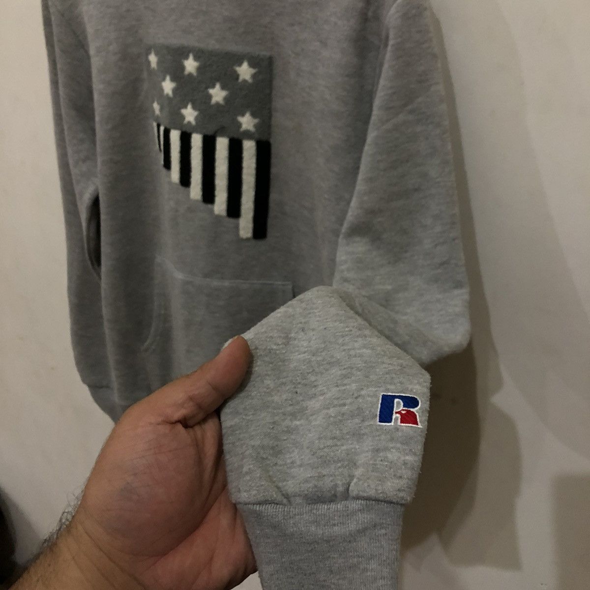 Russell Athletic Vintage Russell Athlete America Flag Hoodie Size US S / EU 44-46 / 1 - 3 Thumbnail