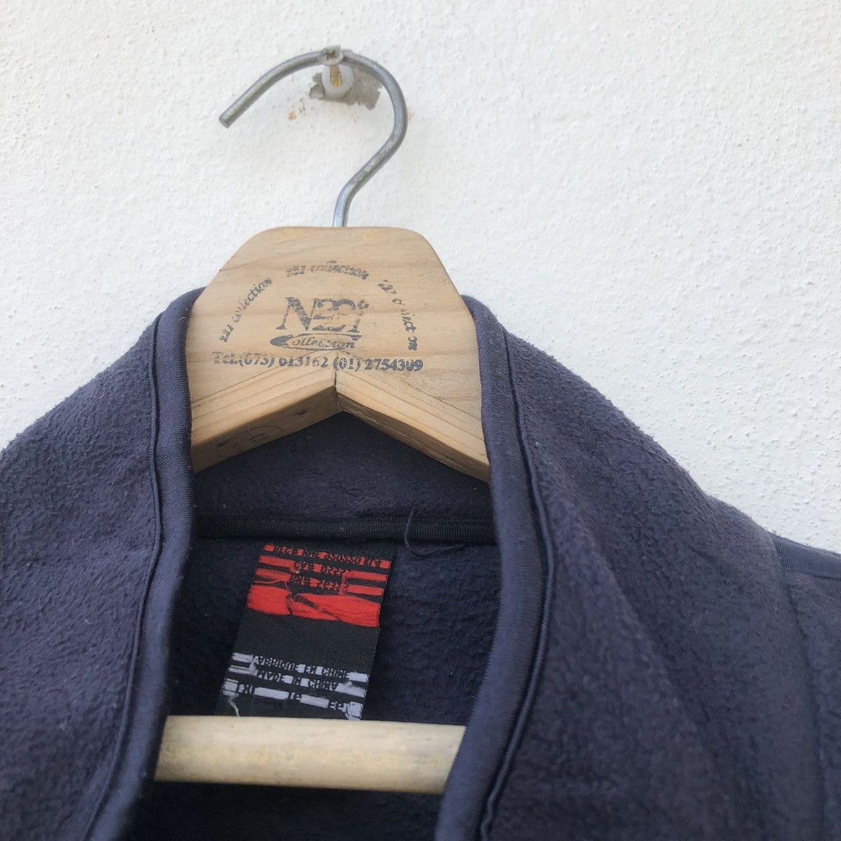Nike ❌LAST DROP❌Vintage Nike Fleece Small Swoosh Jacket Size US XL / EU 56 / 4 - 10 Thumbnail