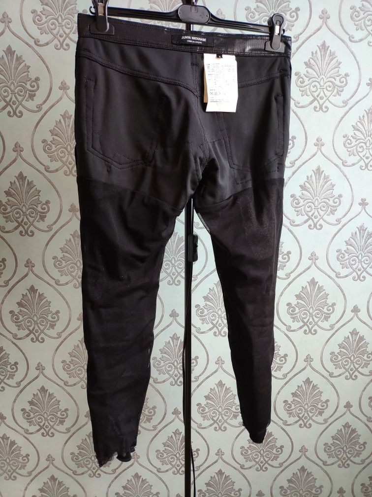 Comme des Garcons AD2014 Black patchwork double layered pants.Like Rick Owens Size US 27 - 5 Thumbnail