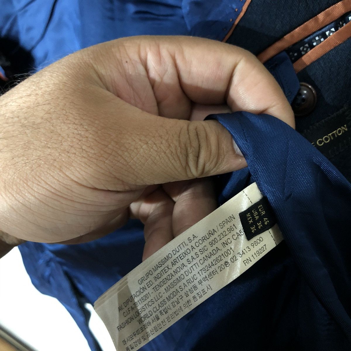 Massimo Dutti MASSIMO DUTTI CASUAL COAT Size US S / EU 44-46 / 1 - 10 Thumbnail