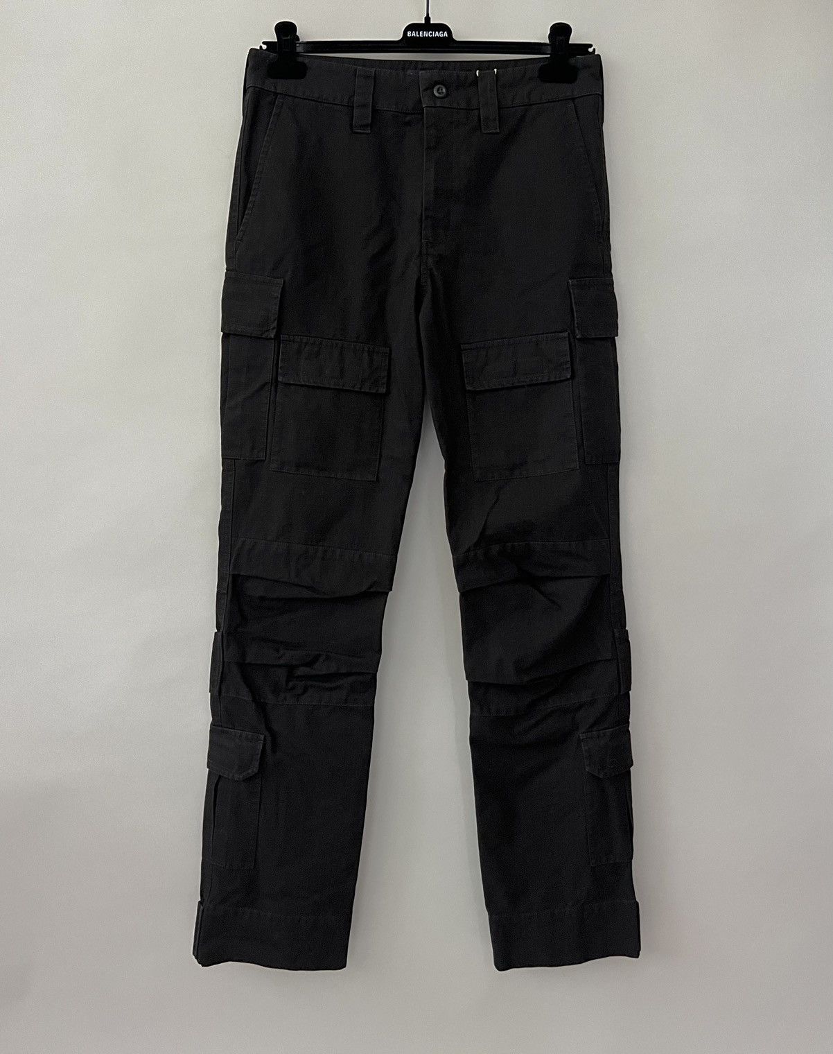 Balenciaga Balenciaga Fitted Cargo Pants Size US 30 / EU 46 - 4 Thumbnail