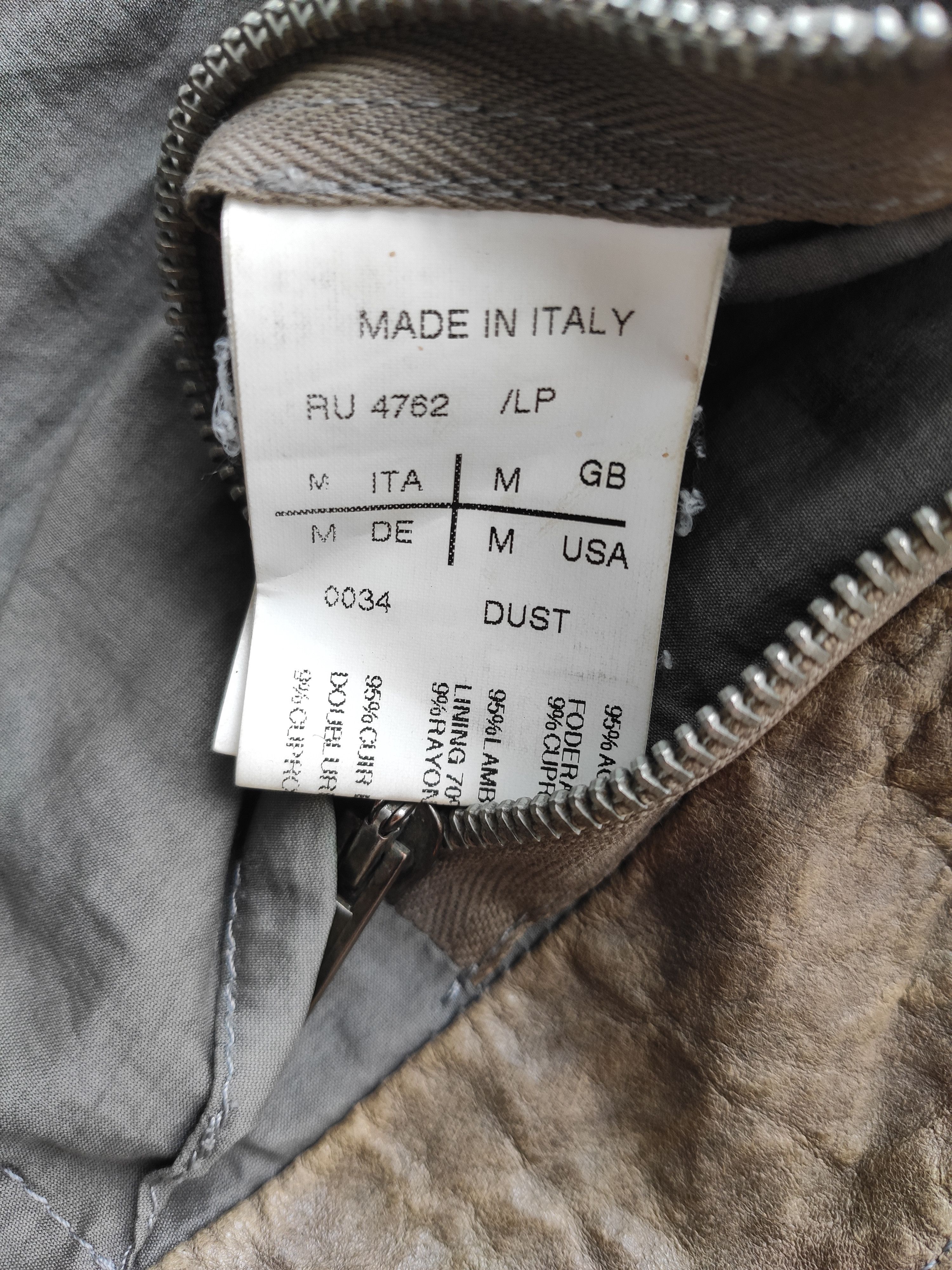 Rick Owens Mollino leather jacket from CRUST FW09 Size US M / EU 48-50 / 2 - 5 Thumbnail