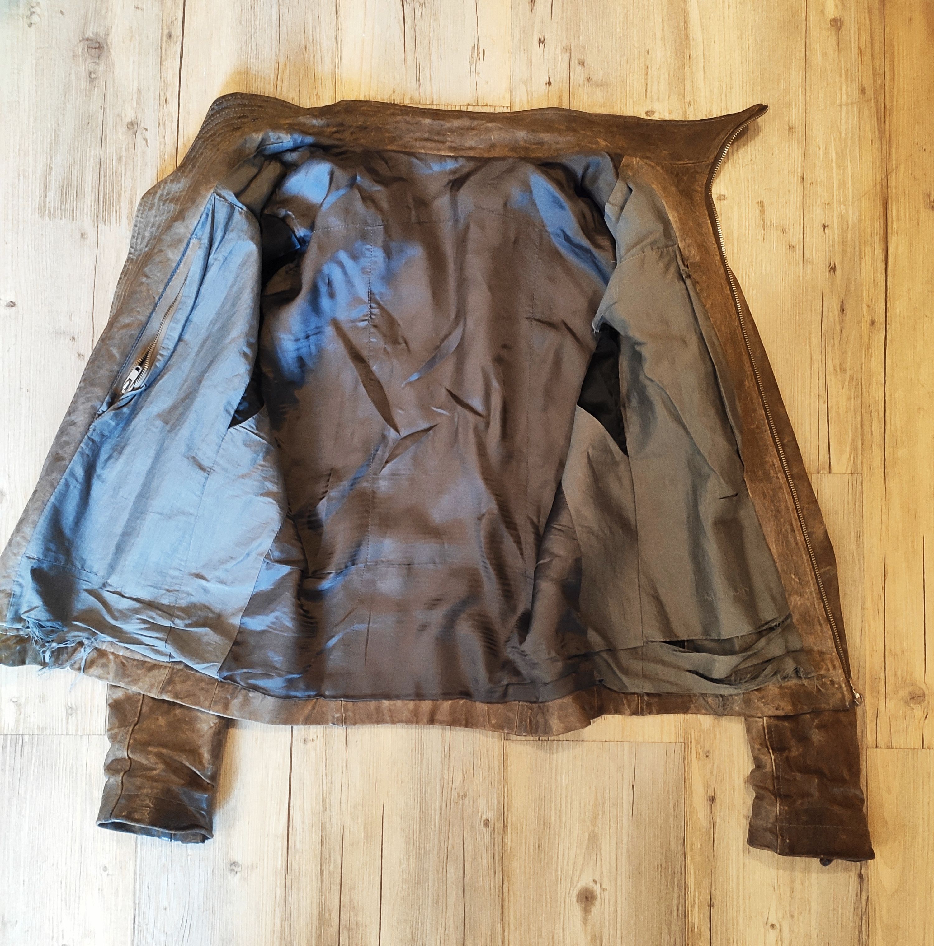 Rick Owens Mollino leather jacket from CRUST FW09 Size US M / EU 48-50 / 2 - 7 Thumbnail