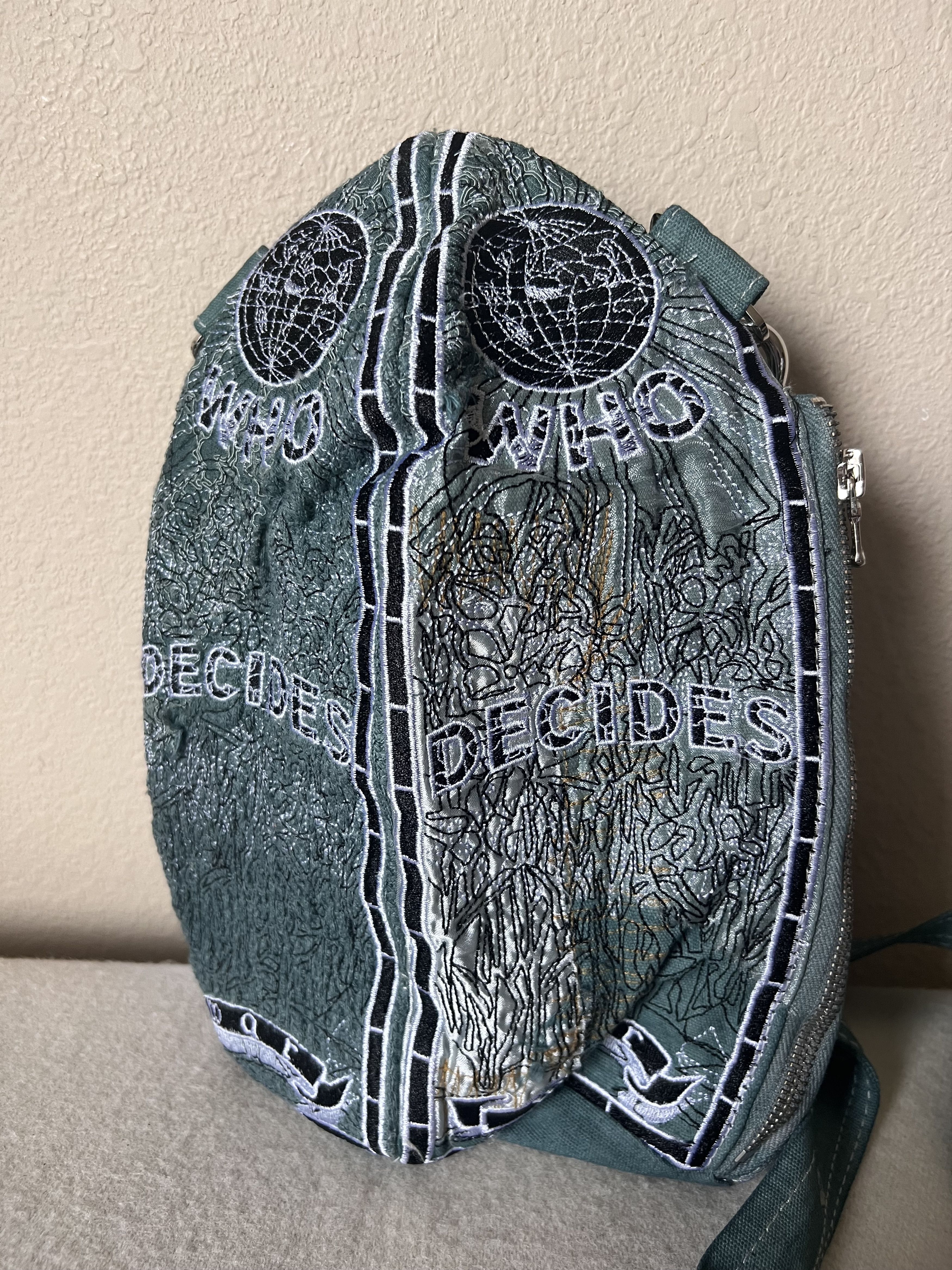 Who Decides War Who Decides War Bullet Bag in Denim Blue Size ONE SIZE - 2 Thumbnail