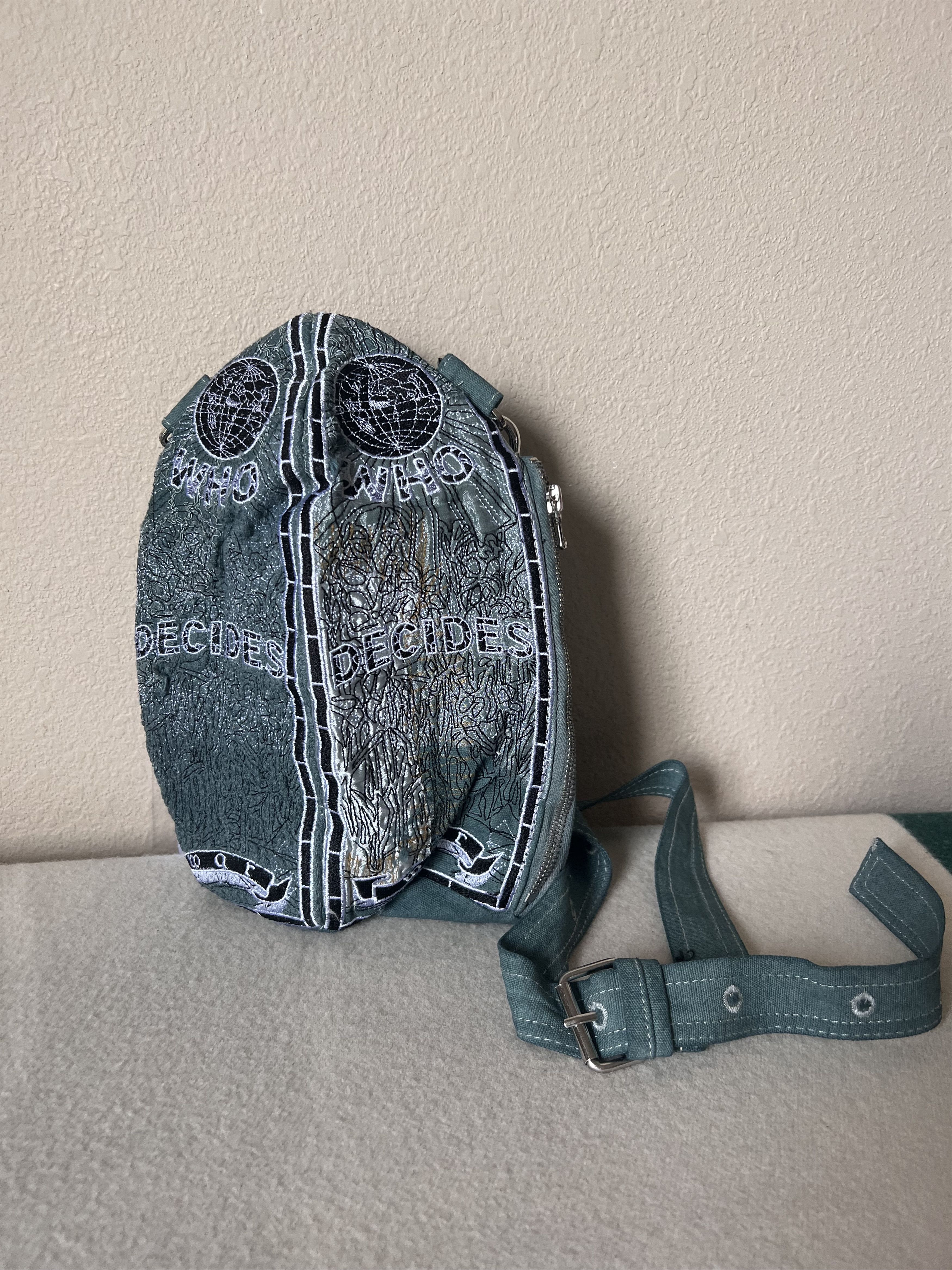 Who Decides War Who Decides War Bullet Bag in Denim Blue Size ONE SIZE - 1 Thumbnail