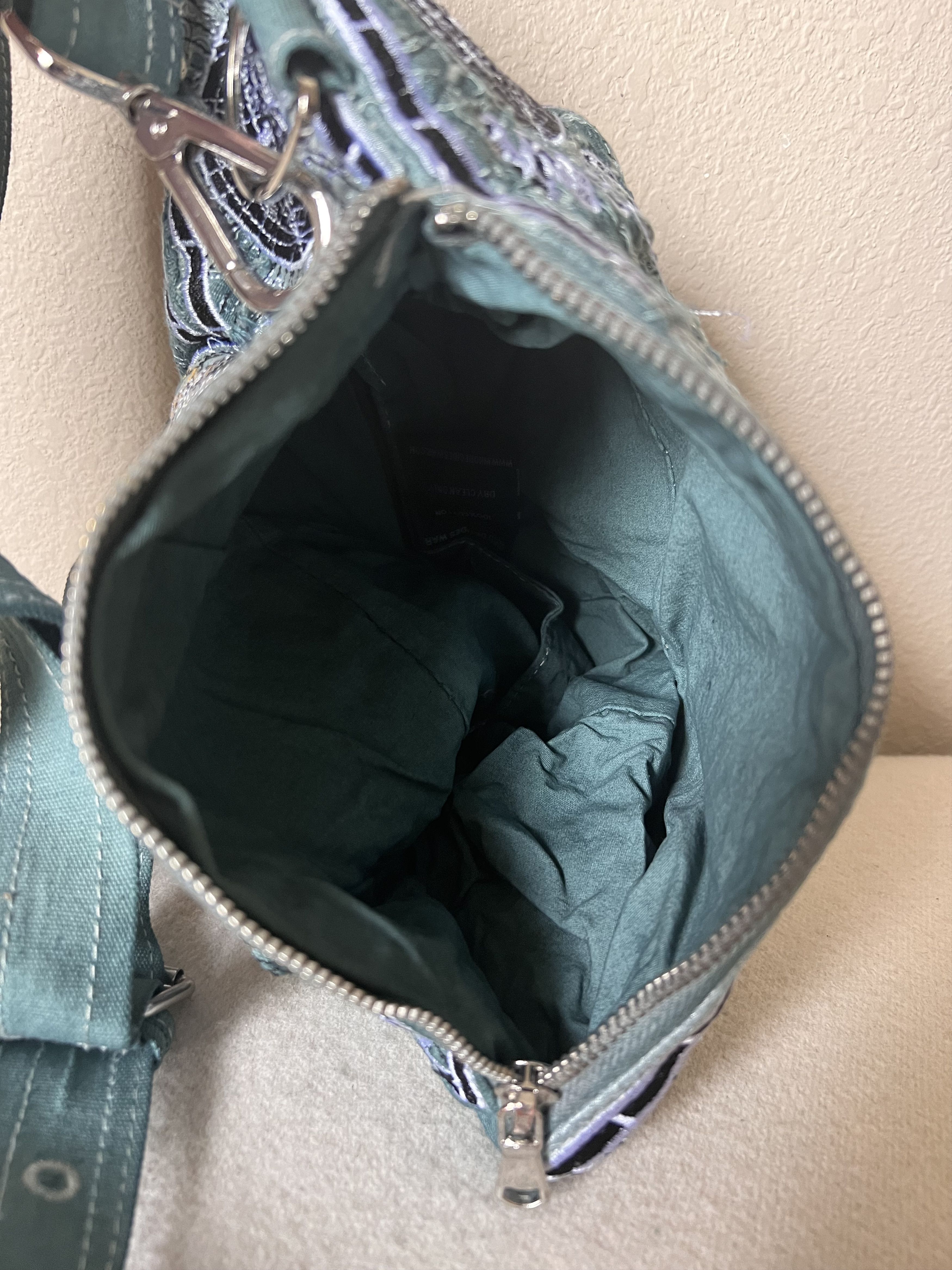 Who Decides War Who Decides War Bullet Bag in Denim Blue Size ONE SIZE - 5 Thumbnail
