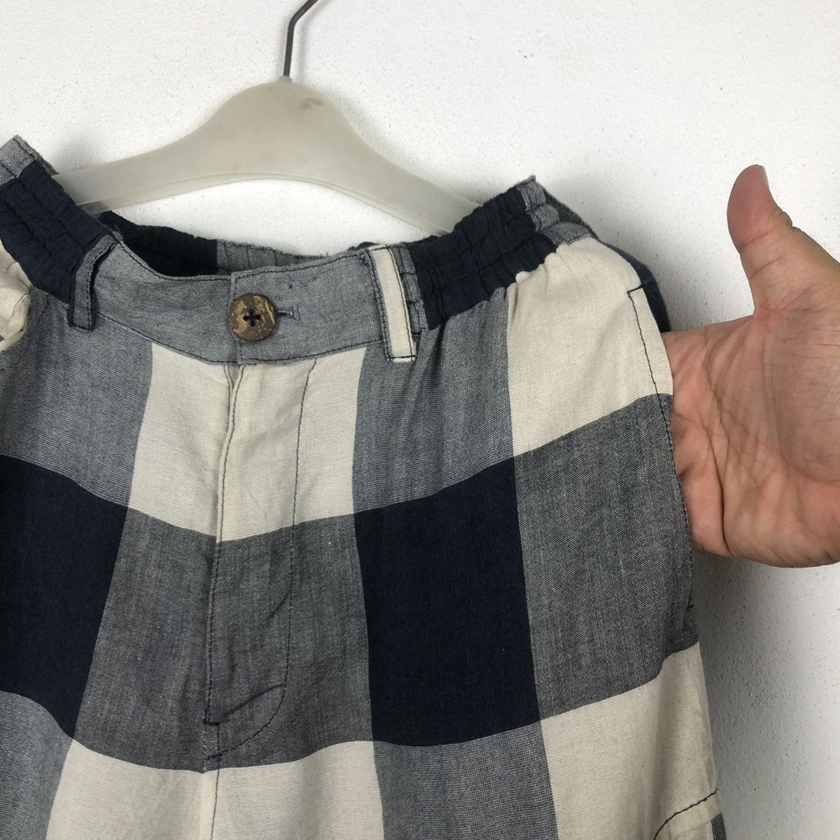 Japanese Brand Vintage Patchwork Pant Inspired Kapital Japan Tartan Design Size US 30 / EU 46 - 9 Thumbnail