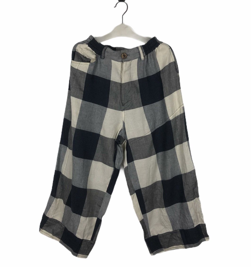 Japanese Brand Vintage Patchwork Pant Inspired Kapital Japan Tartan Design Size US 30 / EU 46 - 1 Thumbnail